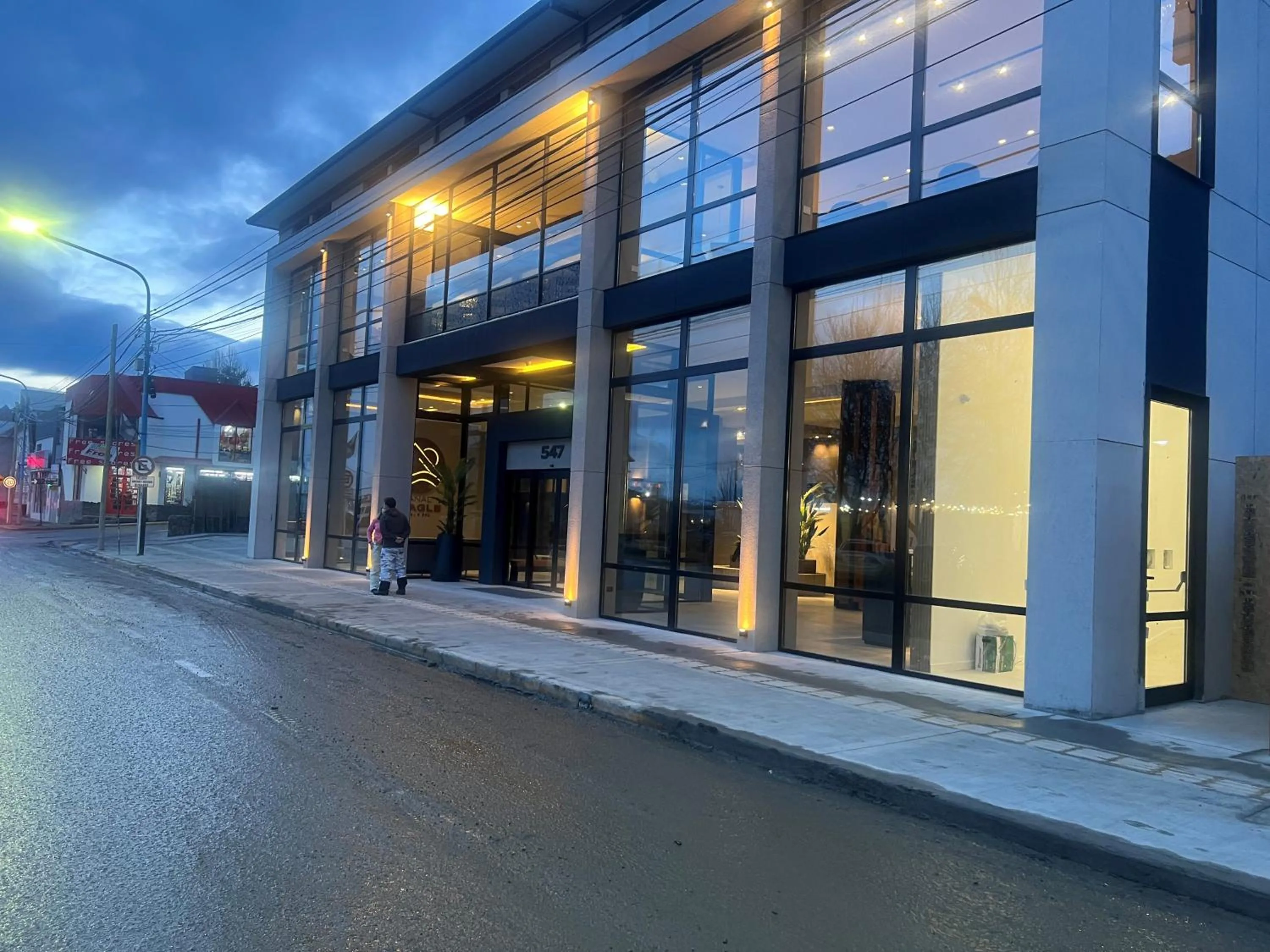 Property building in Hotel Canal Beagle