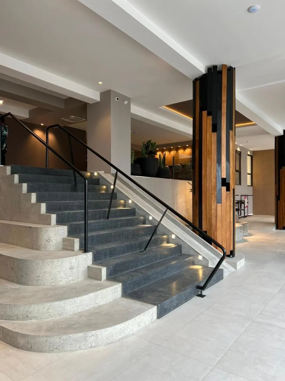 Lobby or reception in Hotel Canal Beagle