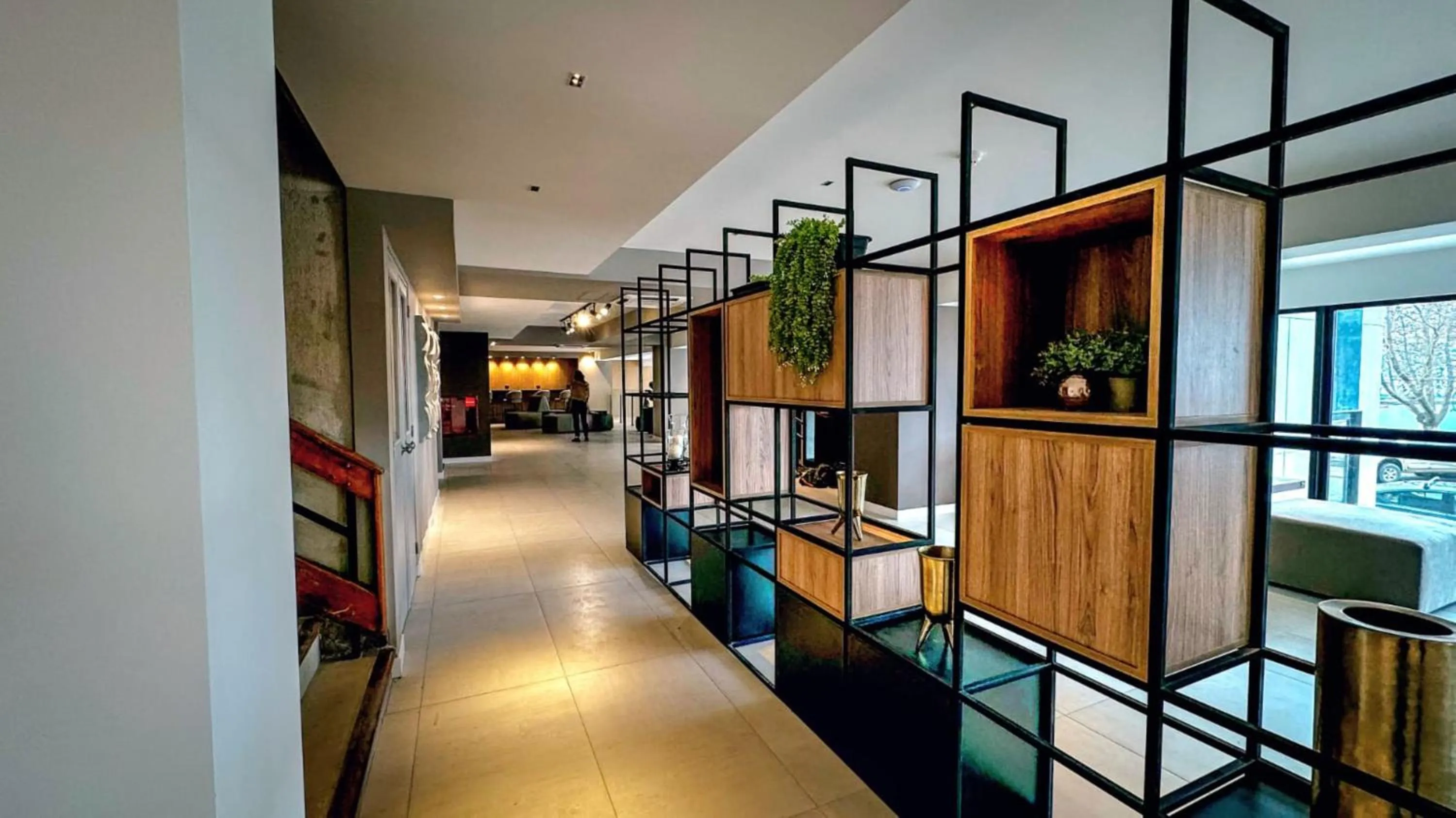 Lobby or reception in Hotel Canal Beagle