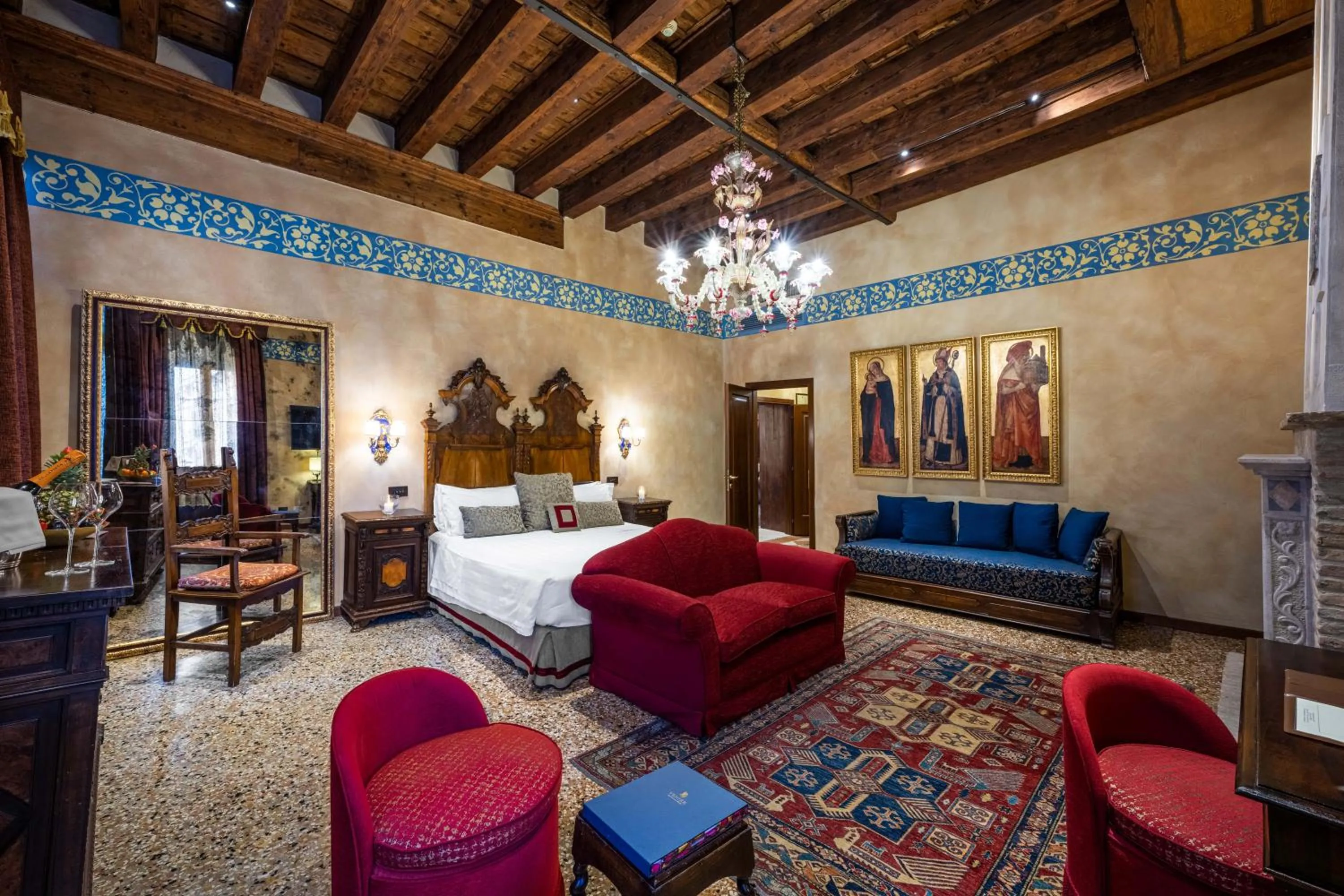 Bedroom, Bed in Hotel Palazzo Priuli