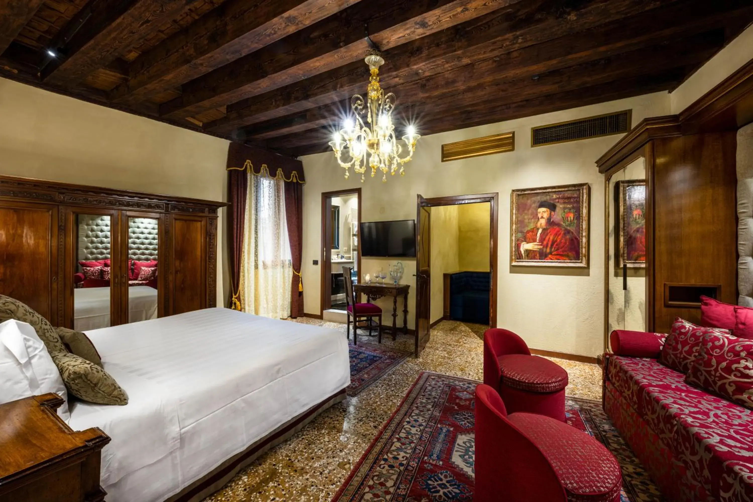 Bedroom, Bed in Hotel Palazzo Priuli Bedroom, Bed in Hotel Palazzo Priuli