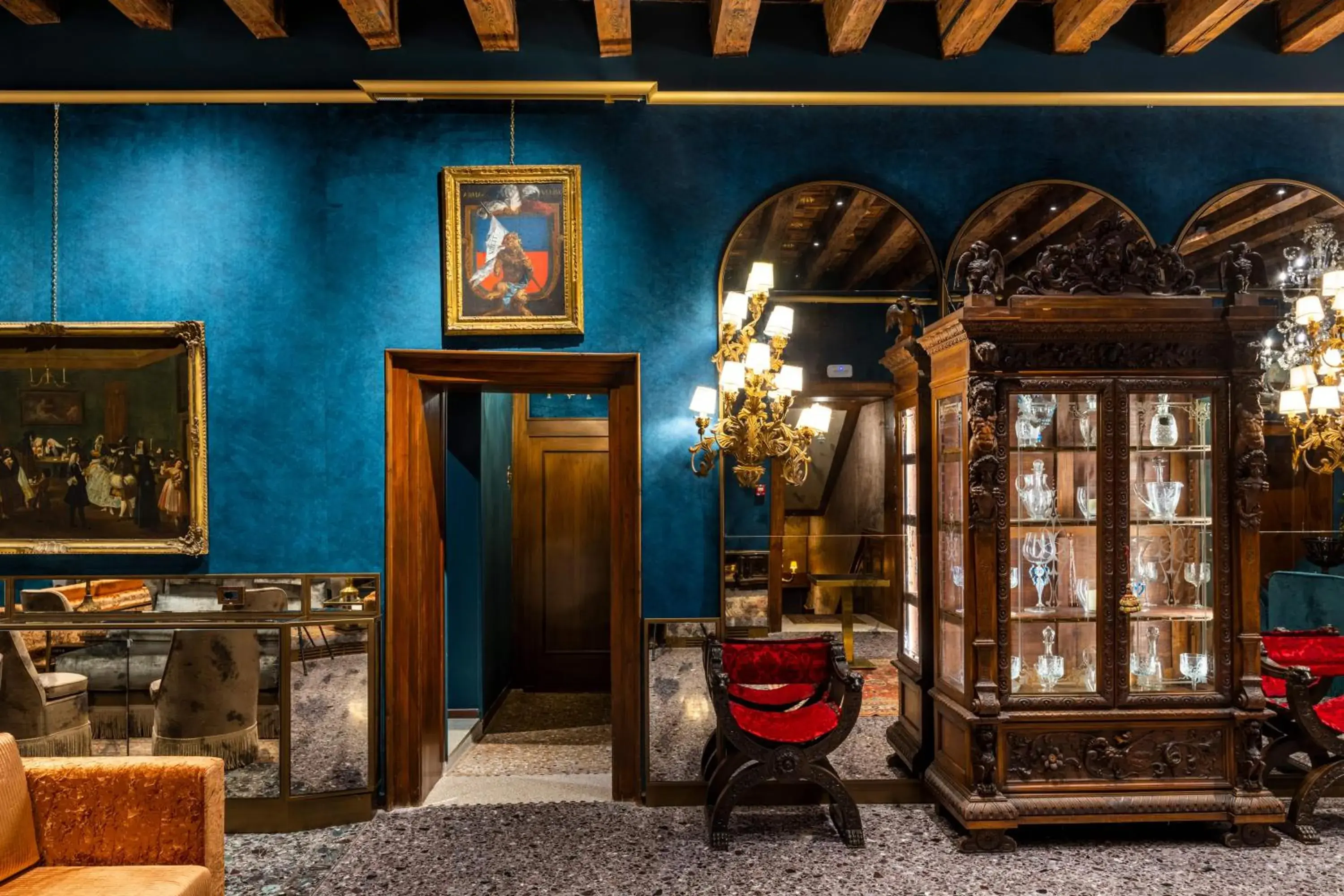 Lounge or bar in Hotel Palazzo Priuli Lounge or bar in Hotel Palazzo Priuli