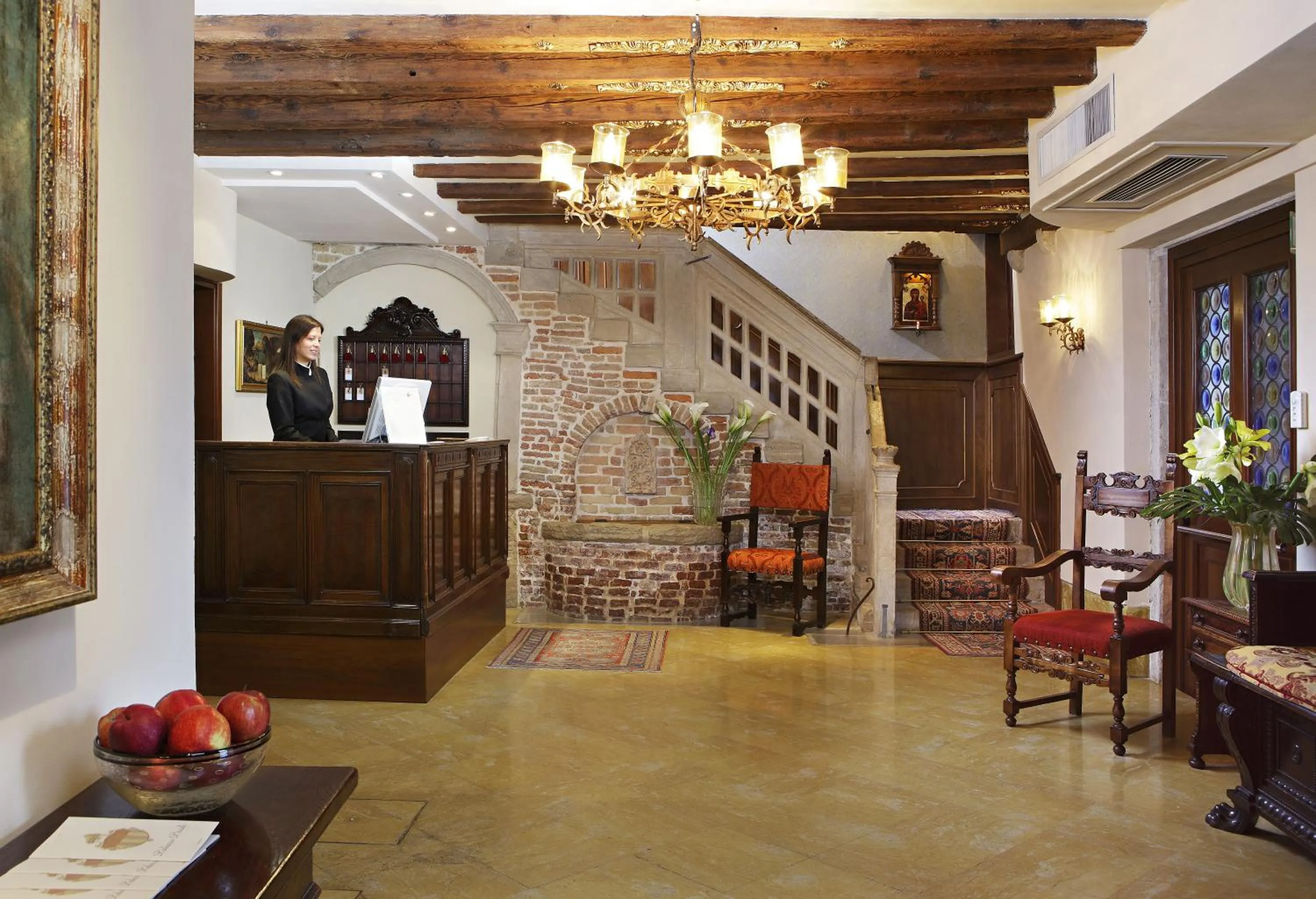 Lobby or reception in Hotel Palazzo Priuli