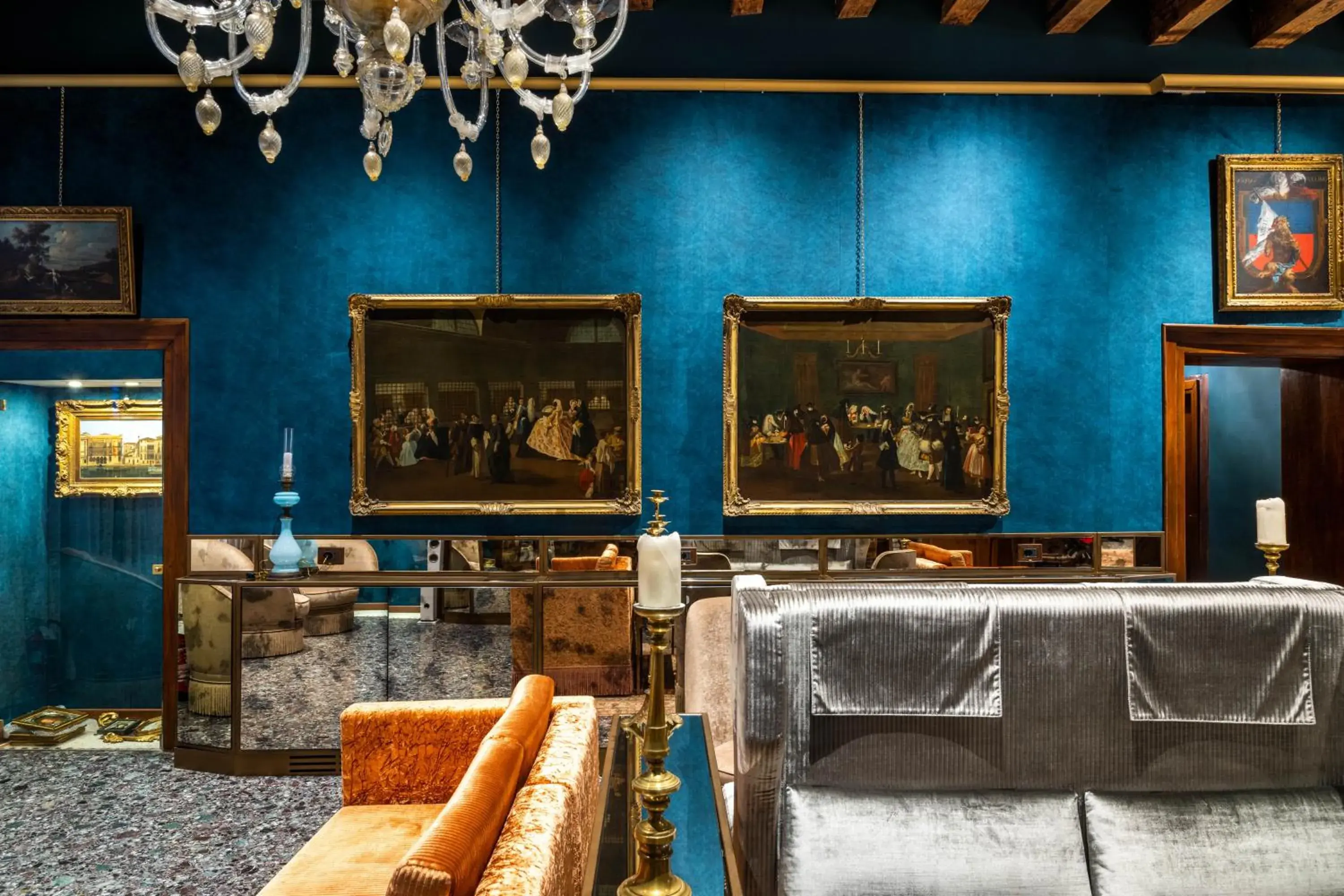 Lounge or bar in Hotel Palazzo Priuli Lounge or bar in Hotel Palazzo Priuli