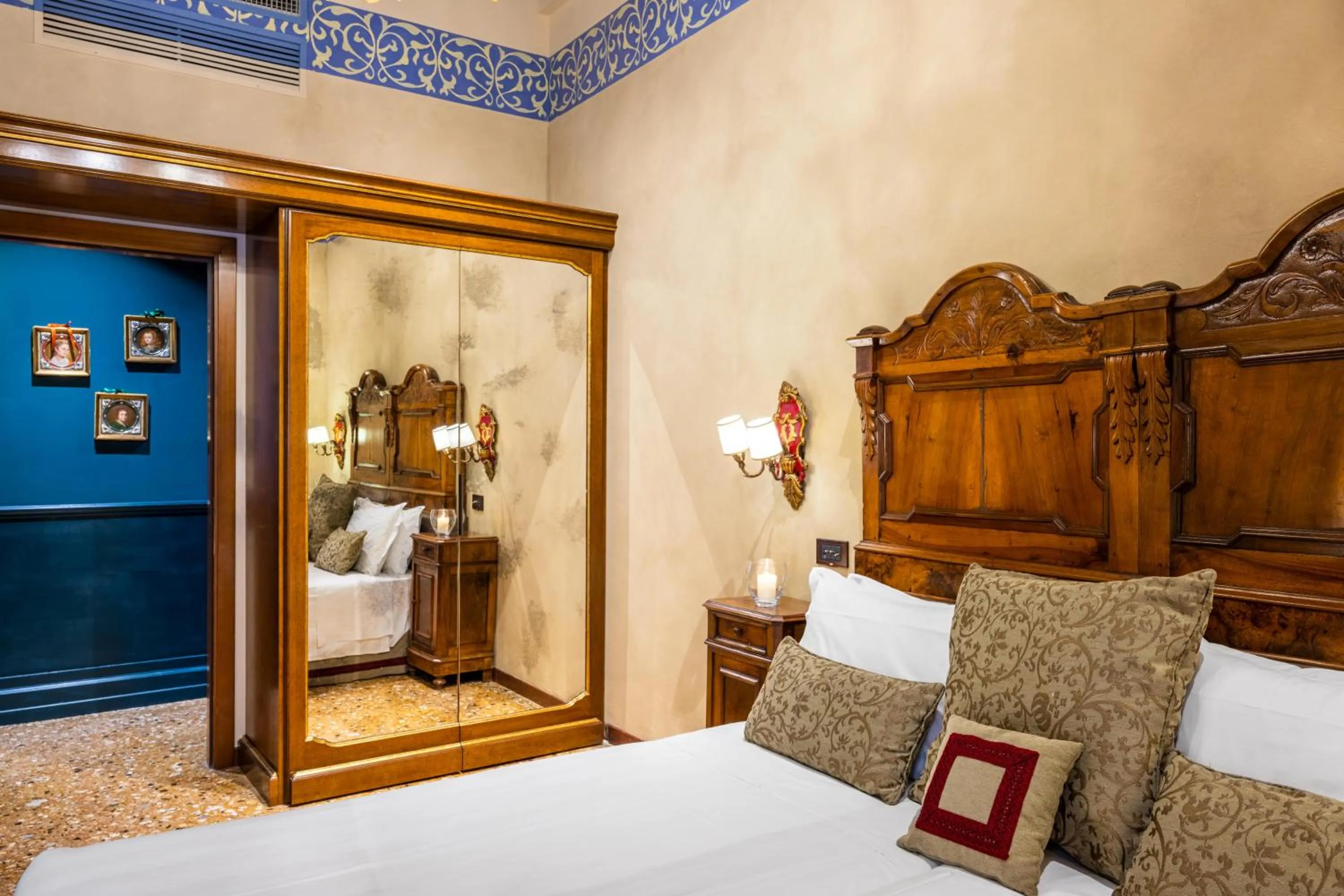 Bedroom, Bed in Hotel Palazzo Priuli