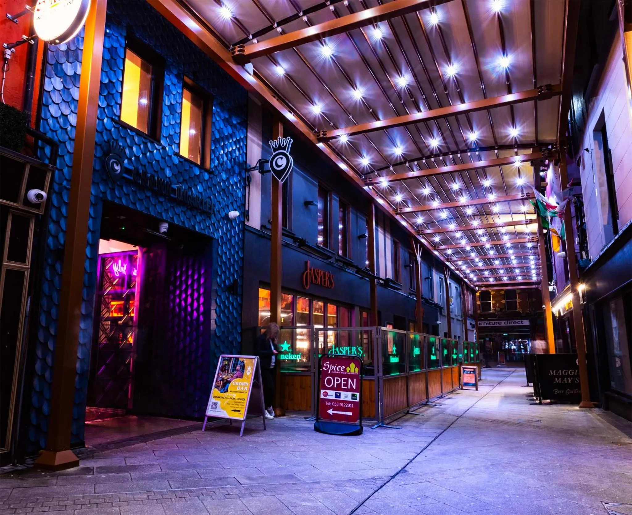 Property building in Crown Quarter