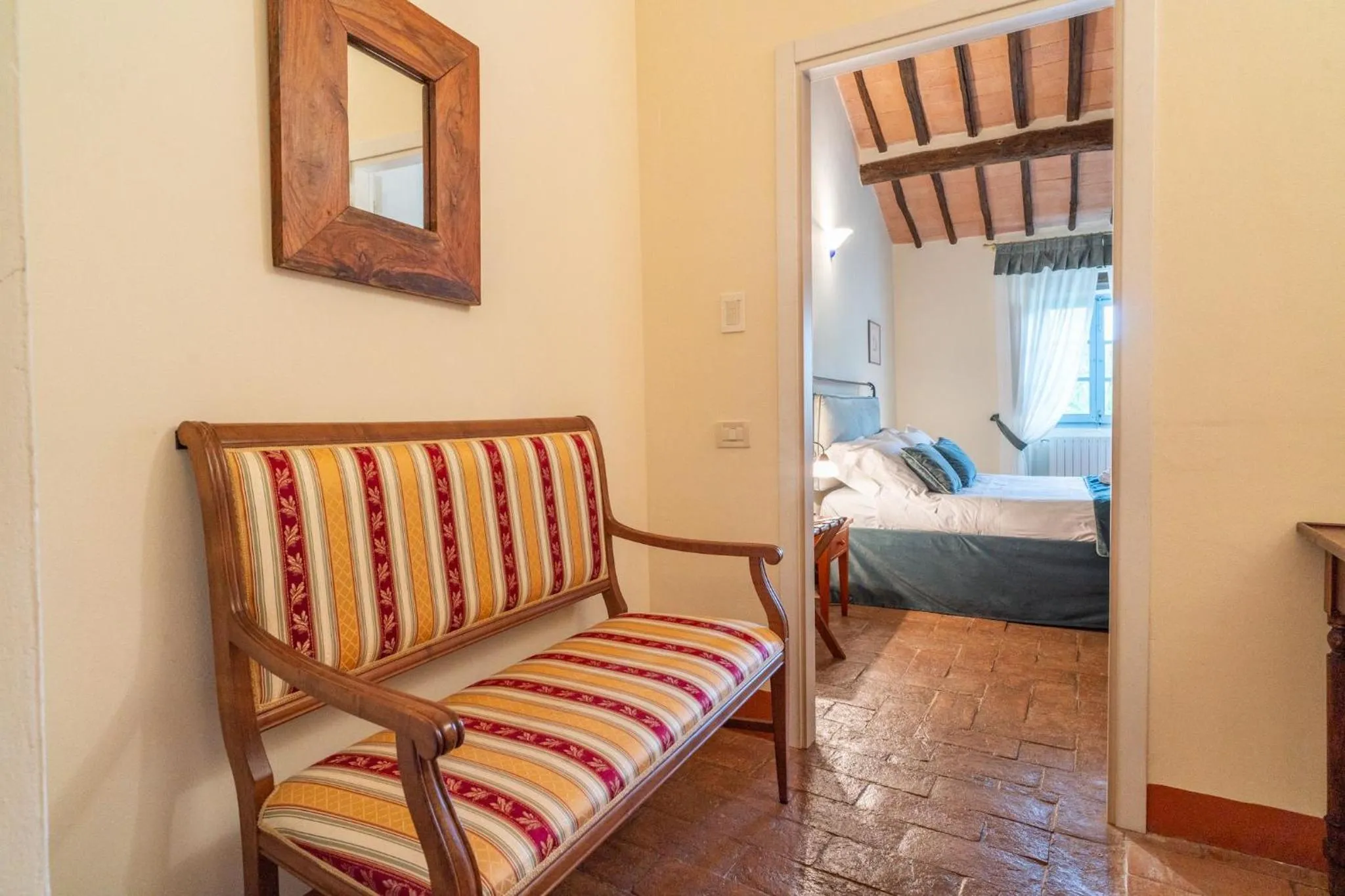 Bed in Relais CastelBigozzi