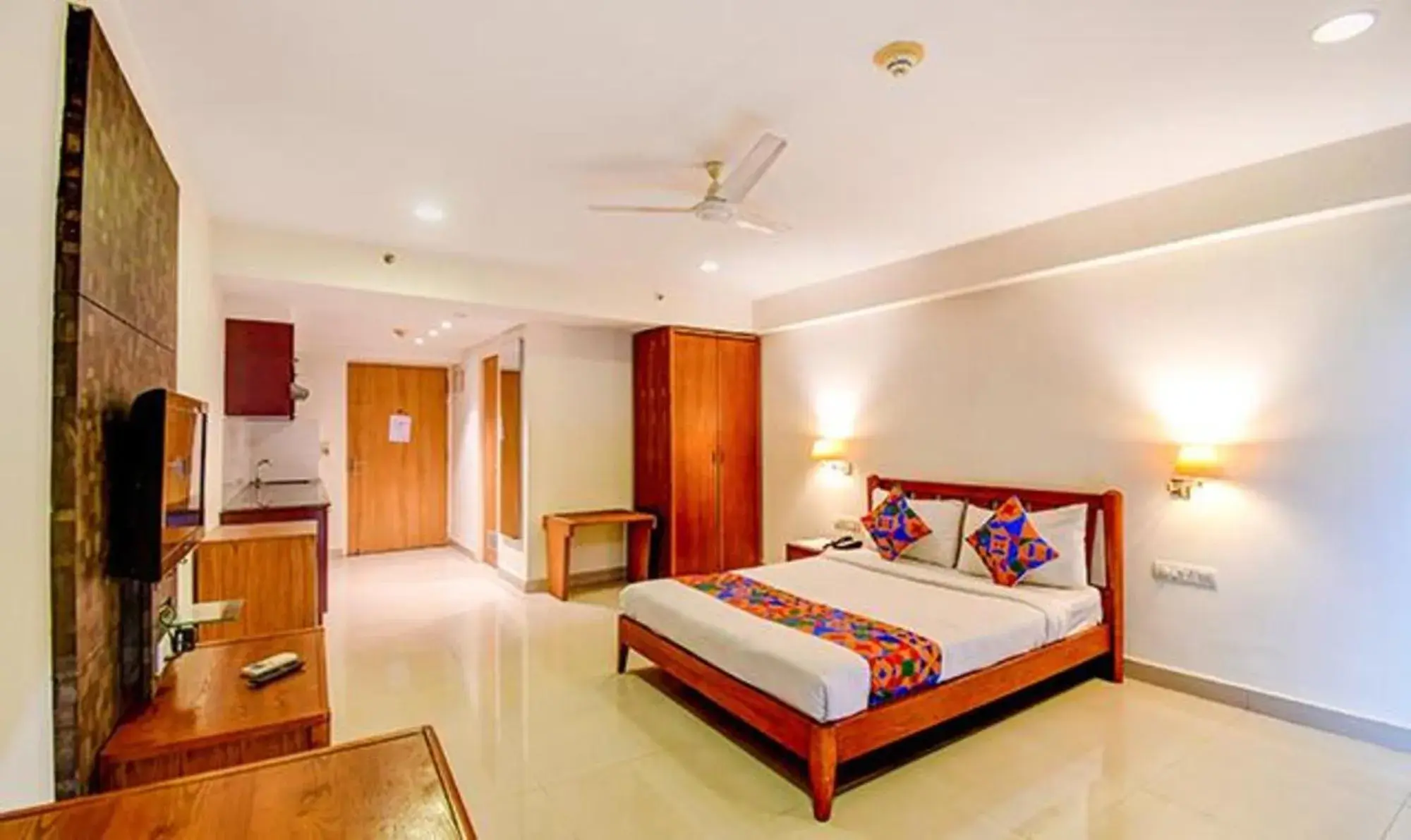 Bed in FabHotel Indeedcare Hotel & Resorts - Nr Kolkata Airport Bed in FabHotel Indeedcare Hotel & Resorts - Nr Kolkata Airport