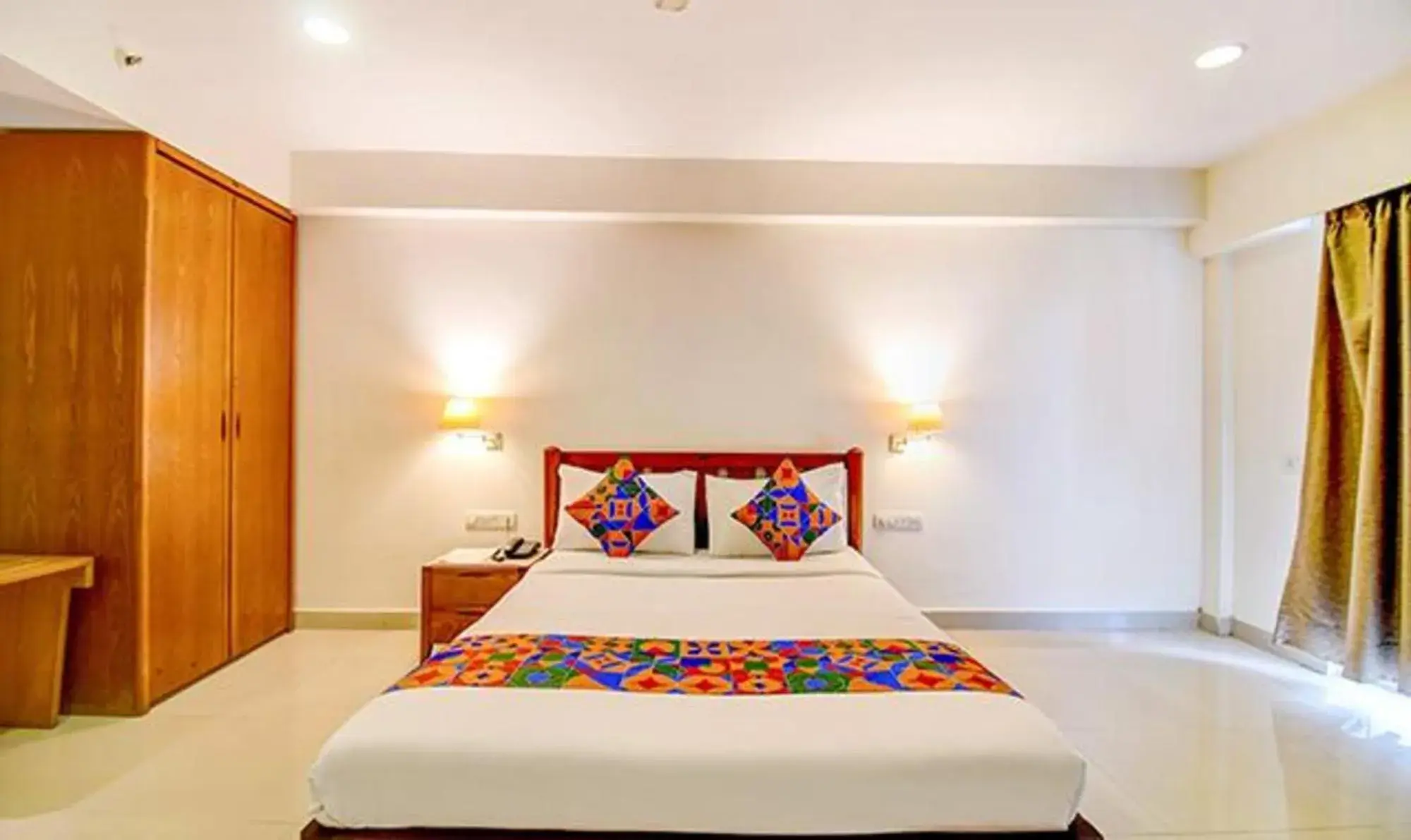 Bed in FabHotel Indeedcare Hotel & Resorts - Nr Kolkata Airport Bed in FabHotel Indeedcare Hotel & Resorts - Nr Kolkata Airport