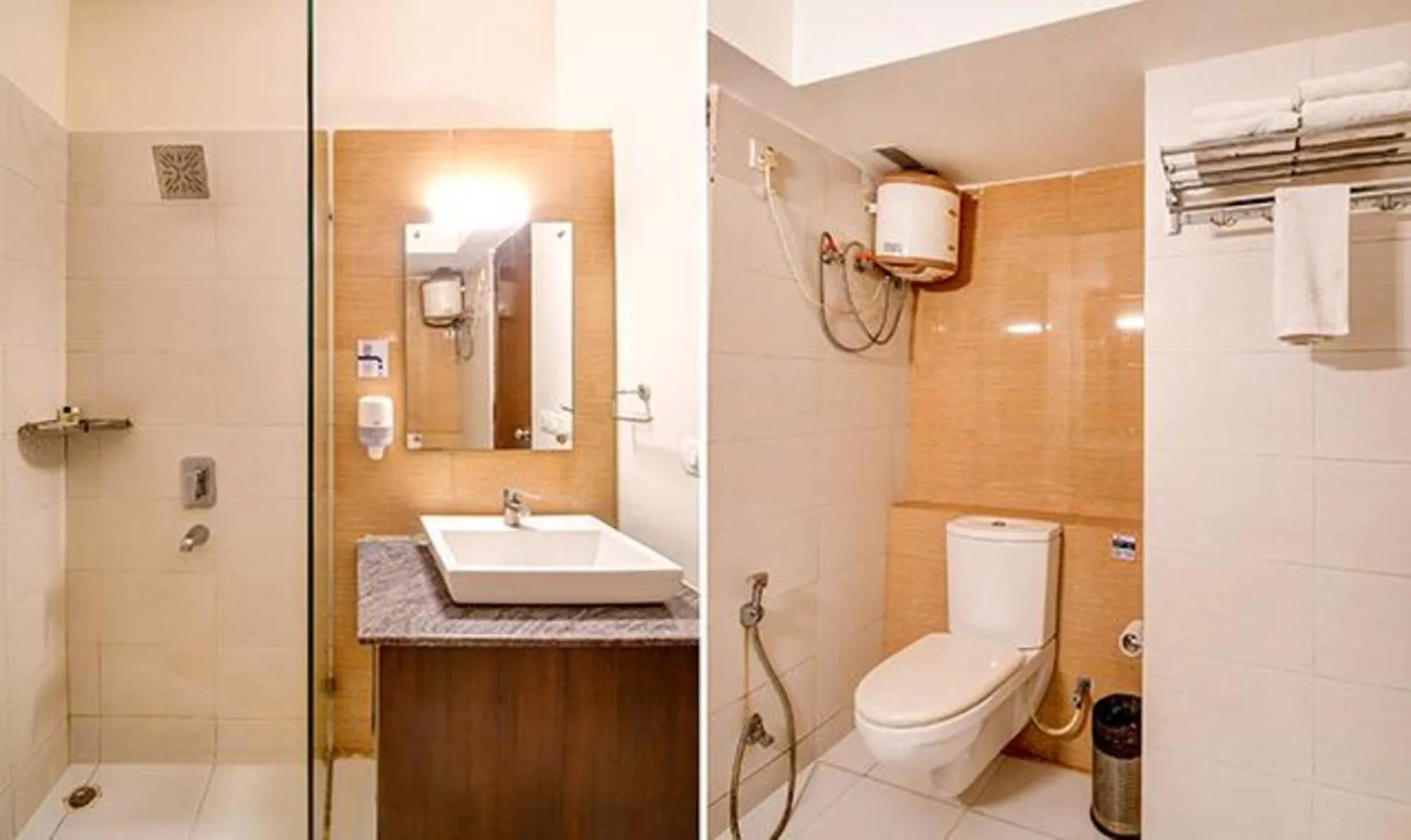 Bathroom in FabHotel Indeedcare Hotel & Resorts - Nr Kolkata Airport