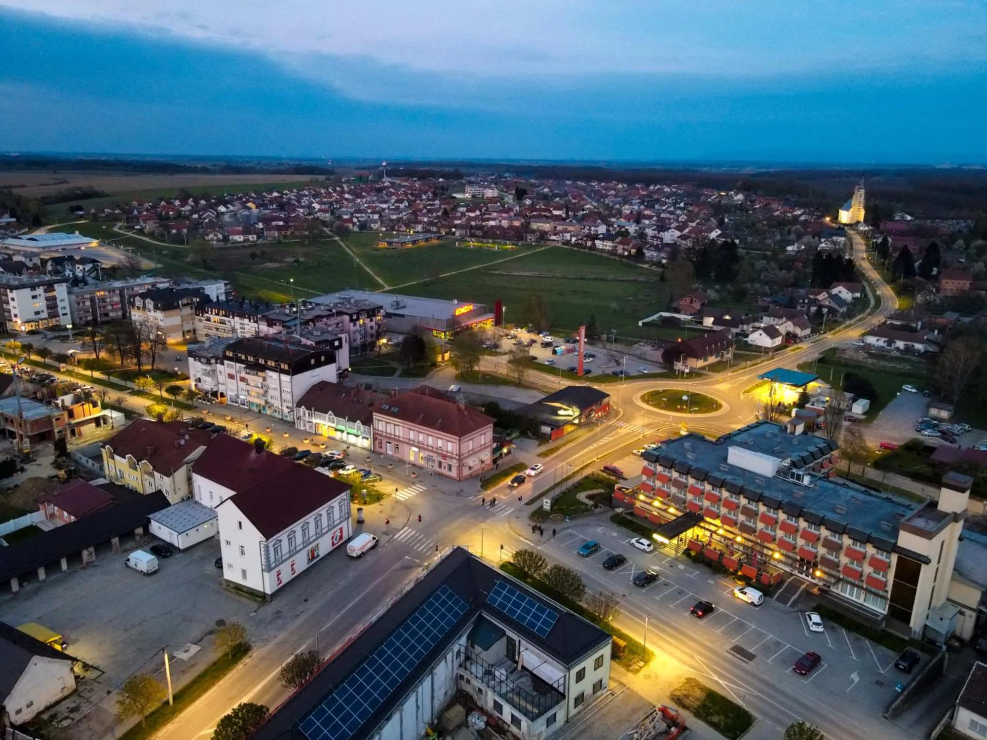 Property building in Hotel Garić