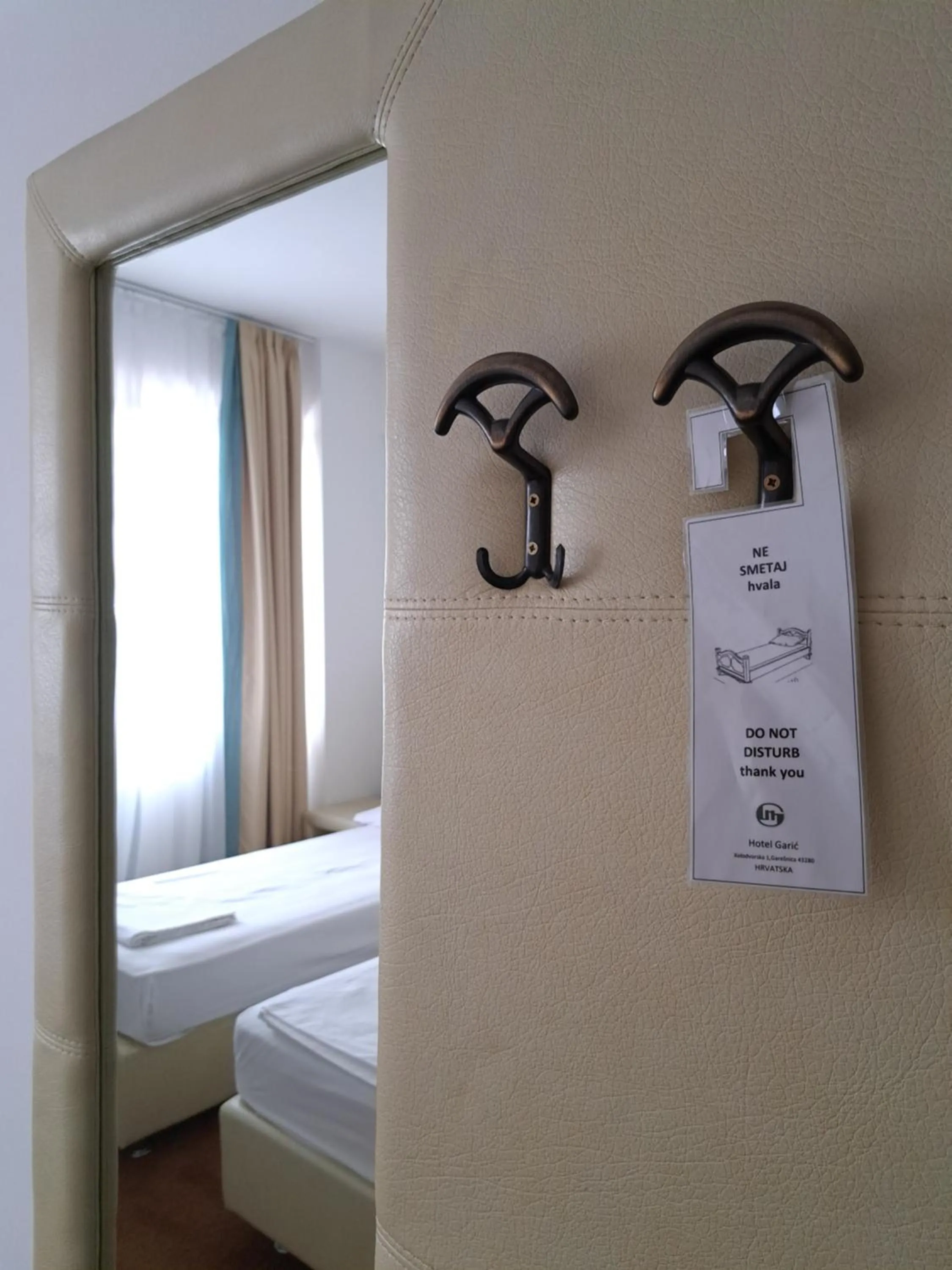 Bed in Hotel Garić
