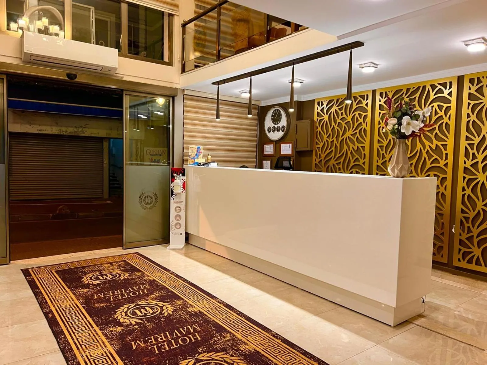 Lobby or reception in Hotel Mavirem