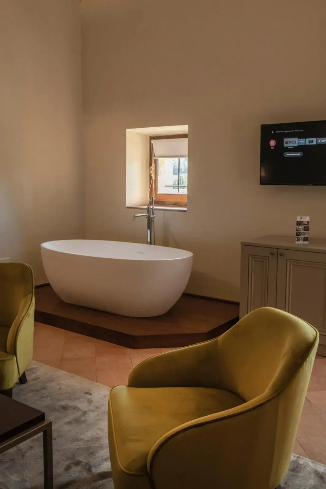 Living room in Relais Della Rovere Living room in Relais Della Rovere