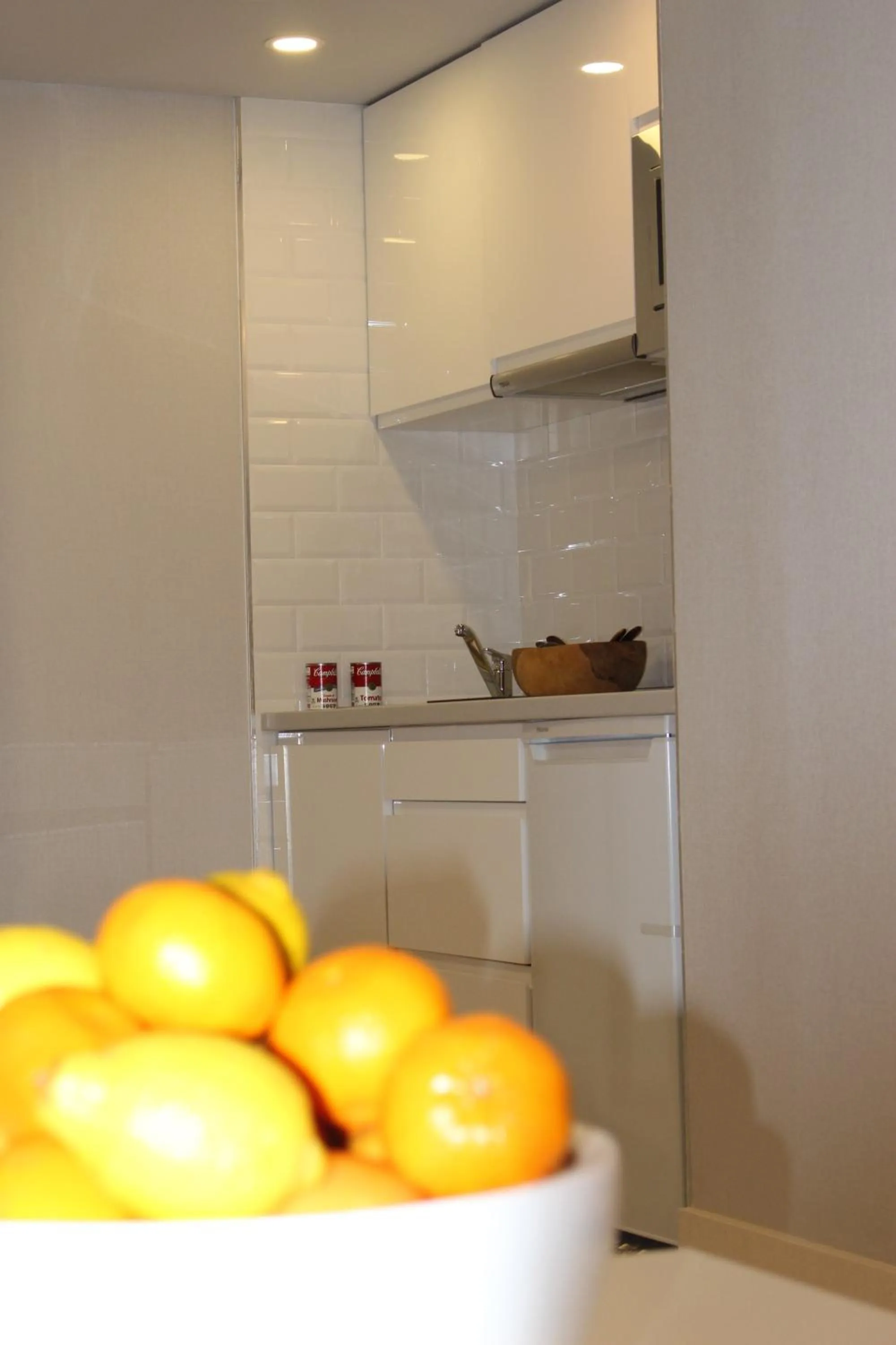 Kitchen or kitchenette in Modo Hotel Apartamento