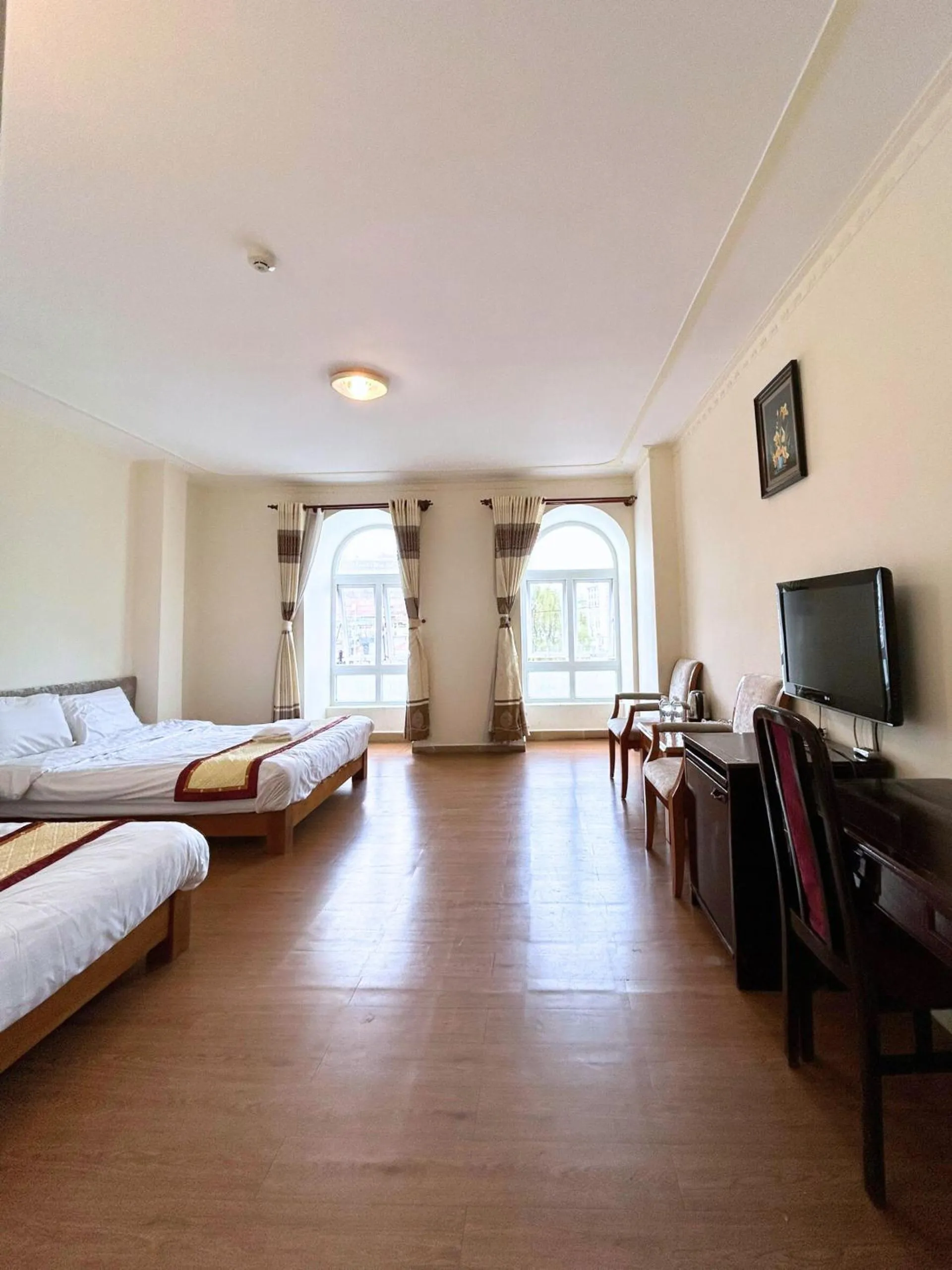 Bed in ANH ĐÀO HOTEL