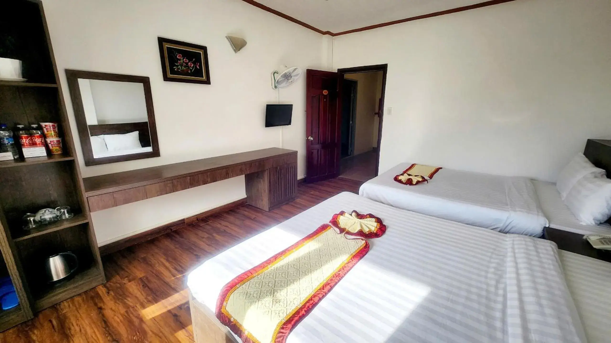 Bed in ANH ĐÀO HOTEL Bed in ANH ĐÀO HOTEL