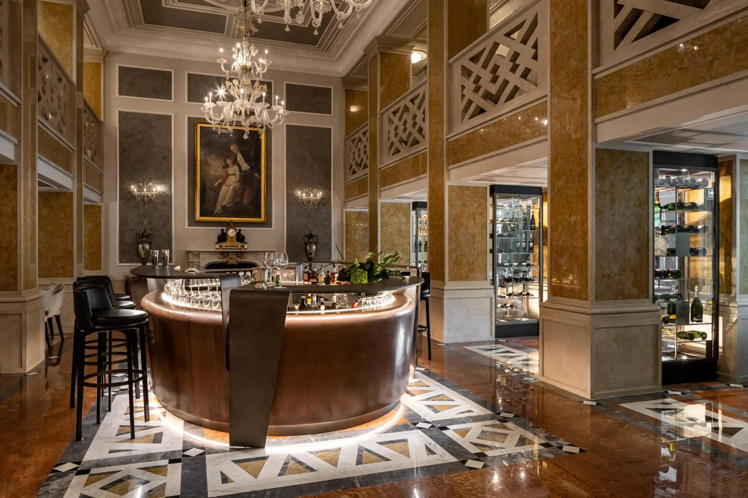 Lounge or bar in Baglioni Hotel Luna - The Leading Hotels of the World Lounge or bar in Baglioni Hotel Luna - The Leading Hotels of the World