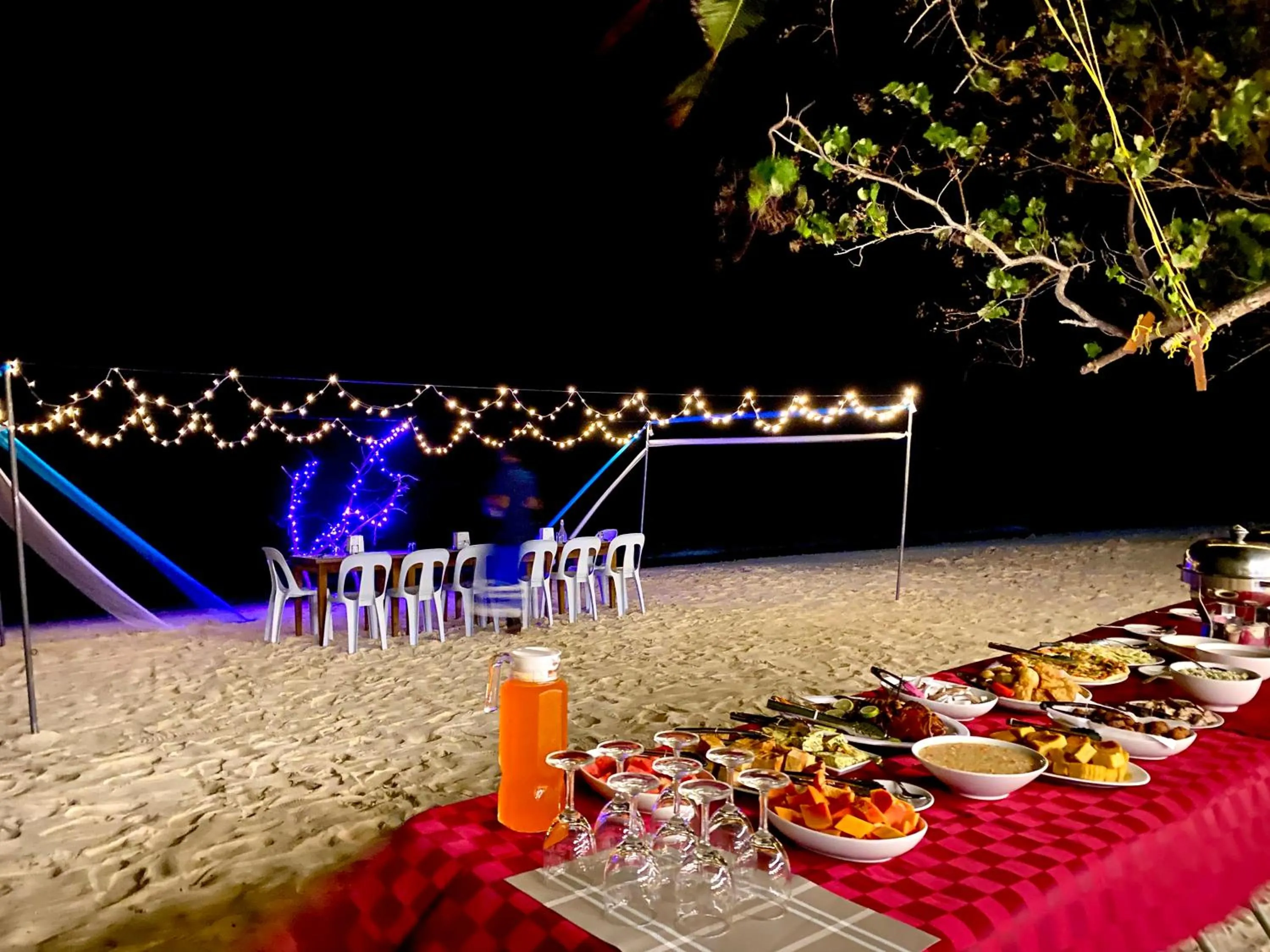 Night in VIVA Beach Maldives