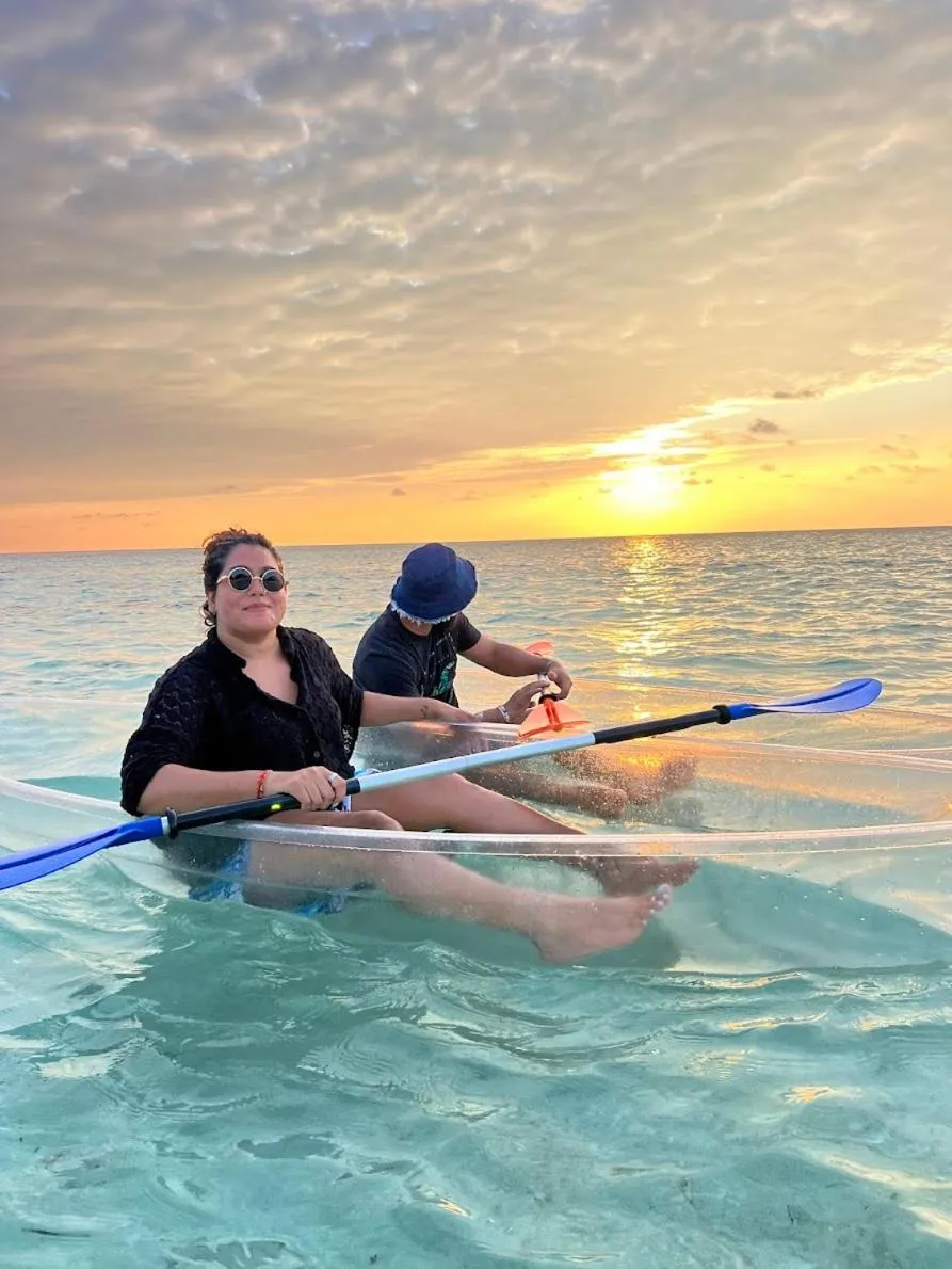 Canoeing in VIVA Beach Maldives