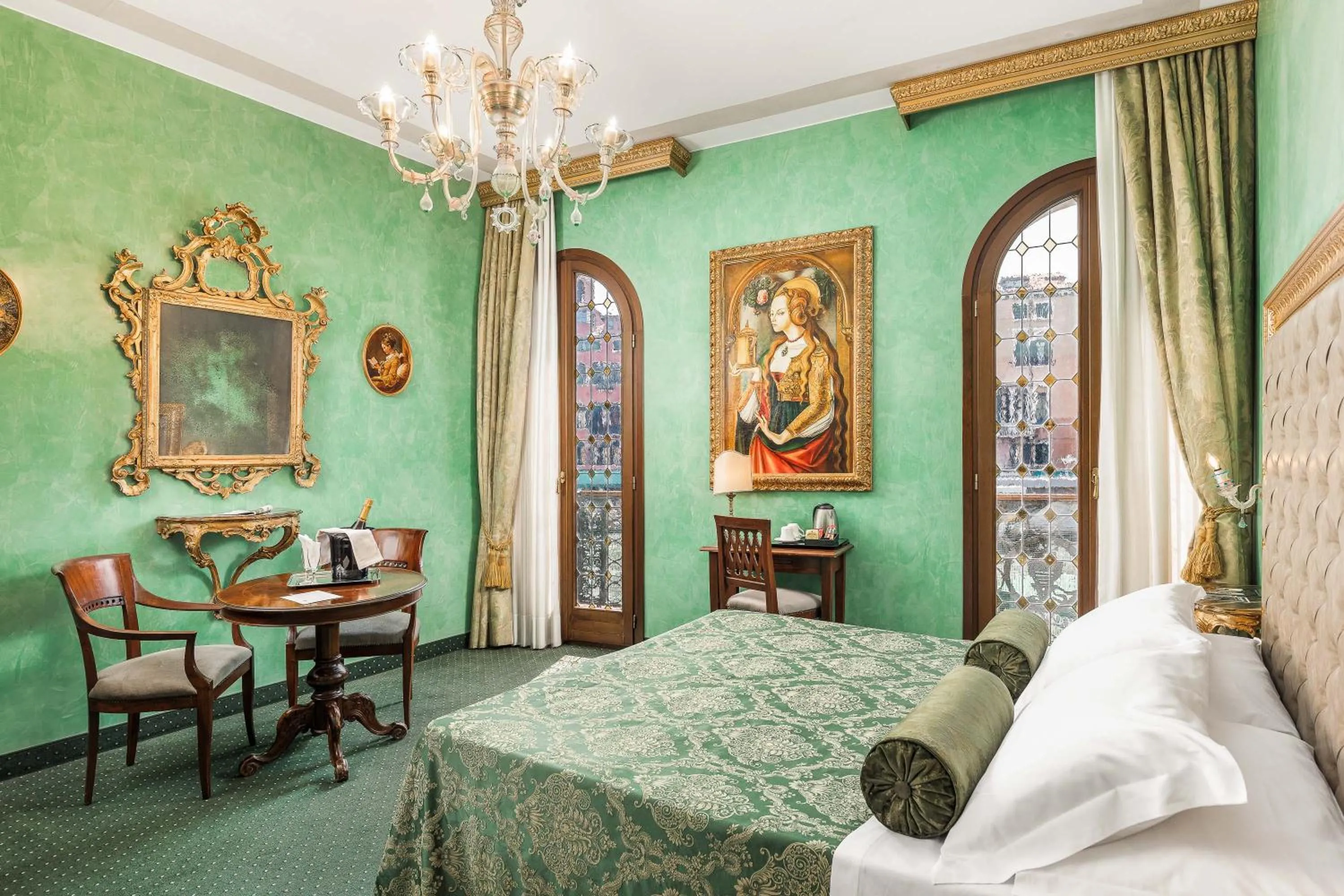 Bed in Hotel Marconi