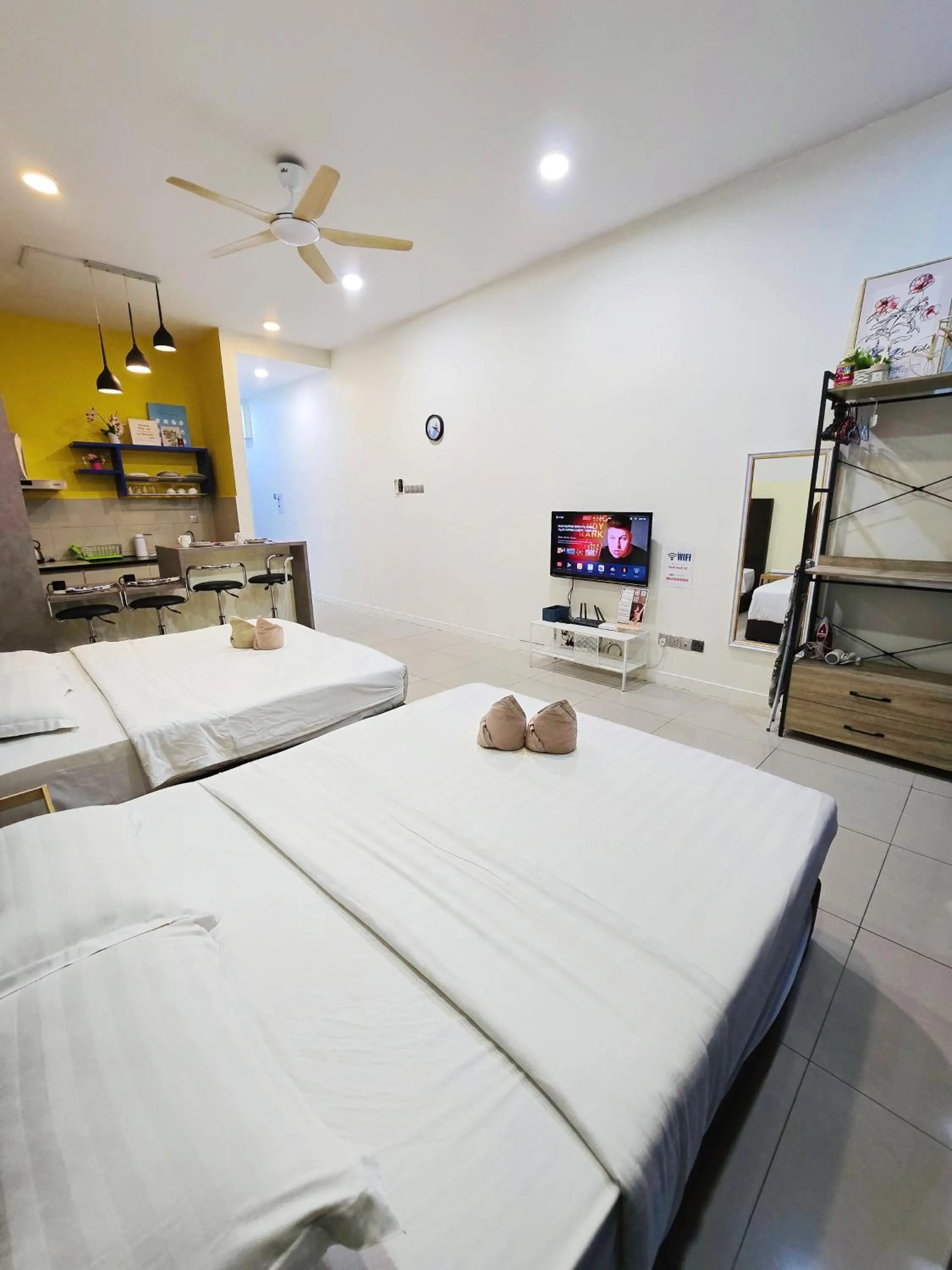 Bed in Mari Mari Homestay - IMAGO THE LOFT