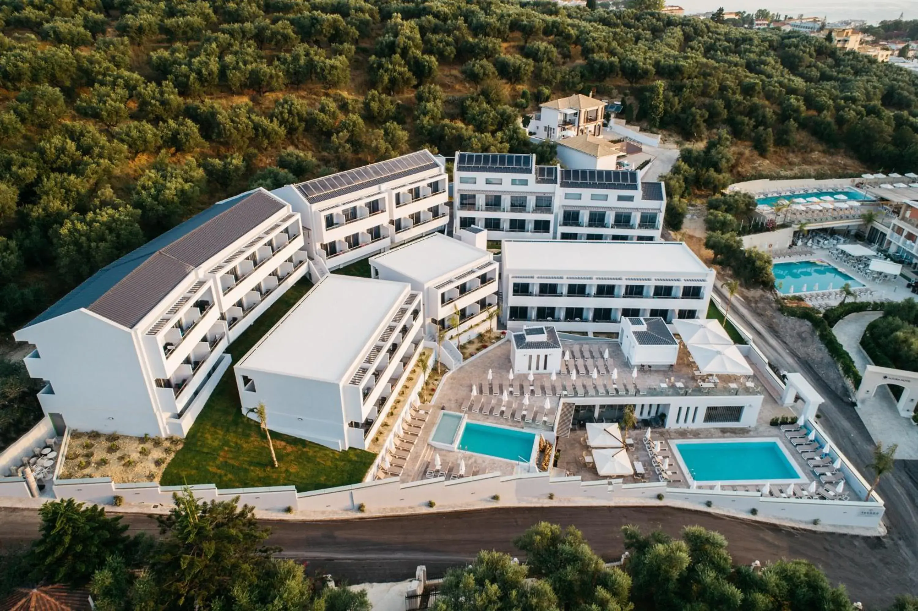Bird's eye view in Tesoro Hotel Zakynthos Bird's eye view in Tesoro Hotel Zakynthos