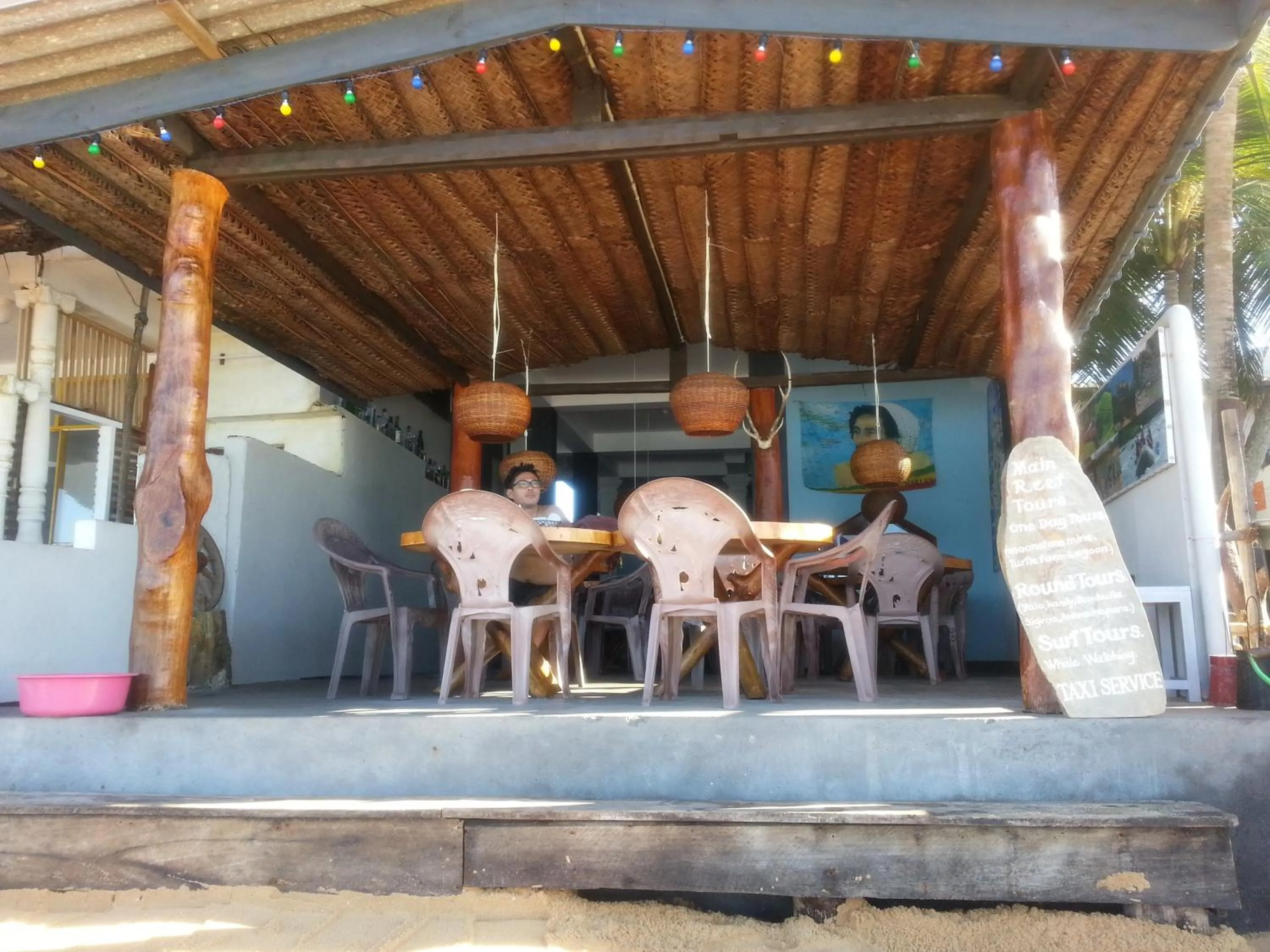 Patio in Main Reef Guest House
