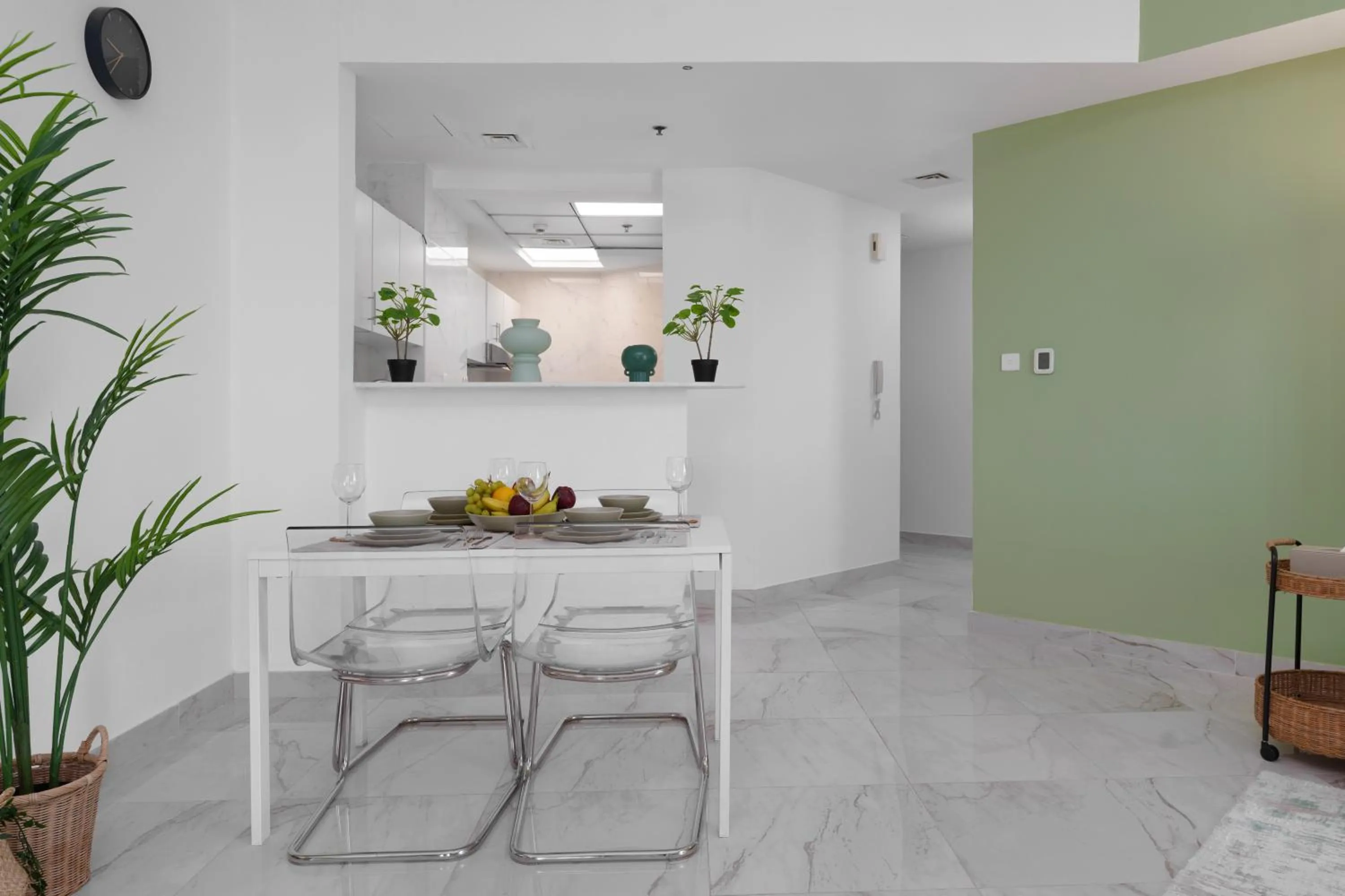 Dining area in Marco Polo - Your luxurious high-floor escape in Dubai Marina