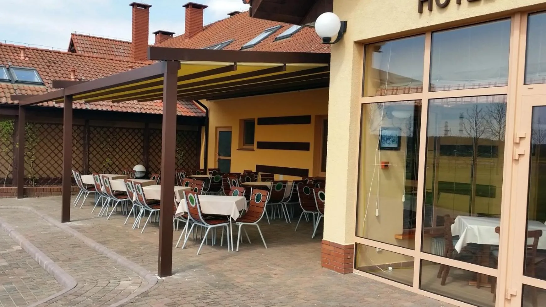 Balcony/Terrace in Hotel Sypniewo