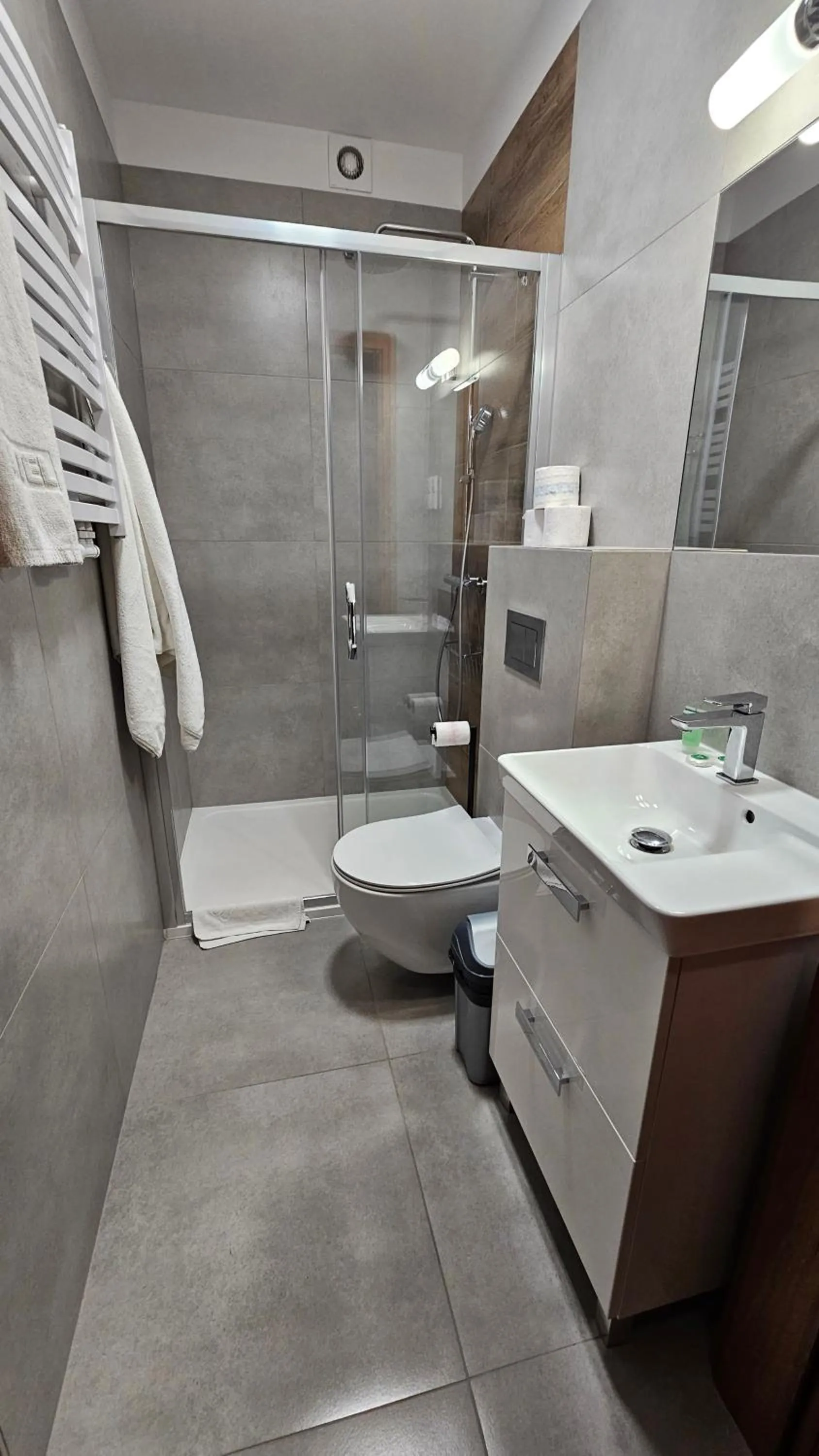 Bathroom in Hotel Sypniewo