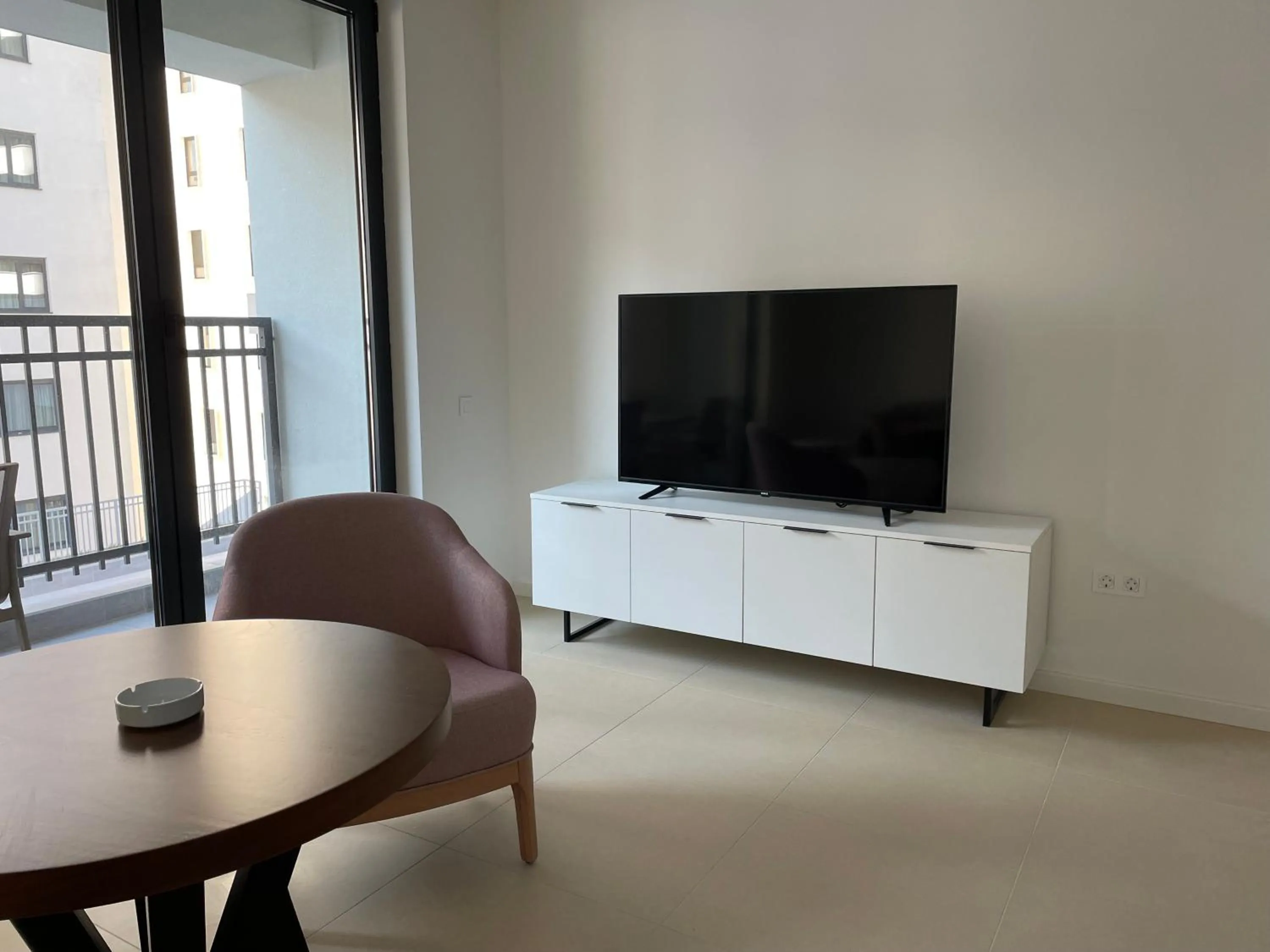 Living room in Sunraf Luxe Apartments