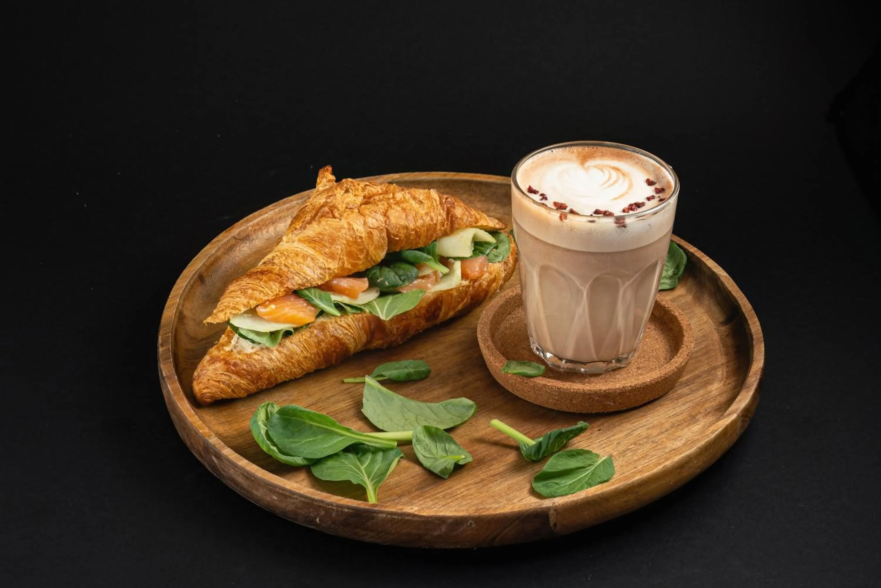 Food in Sunraf Luxe Apartments