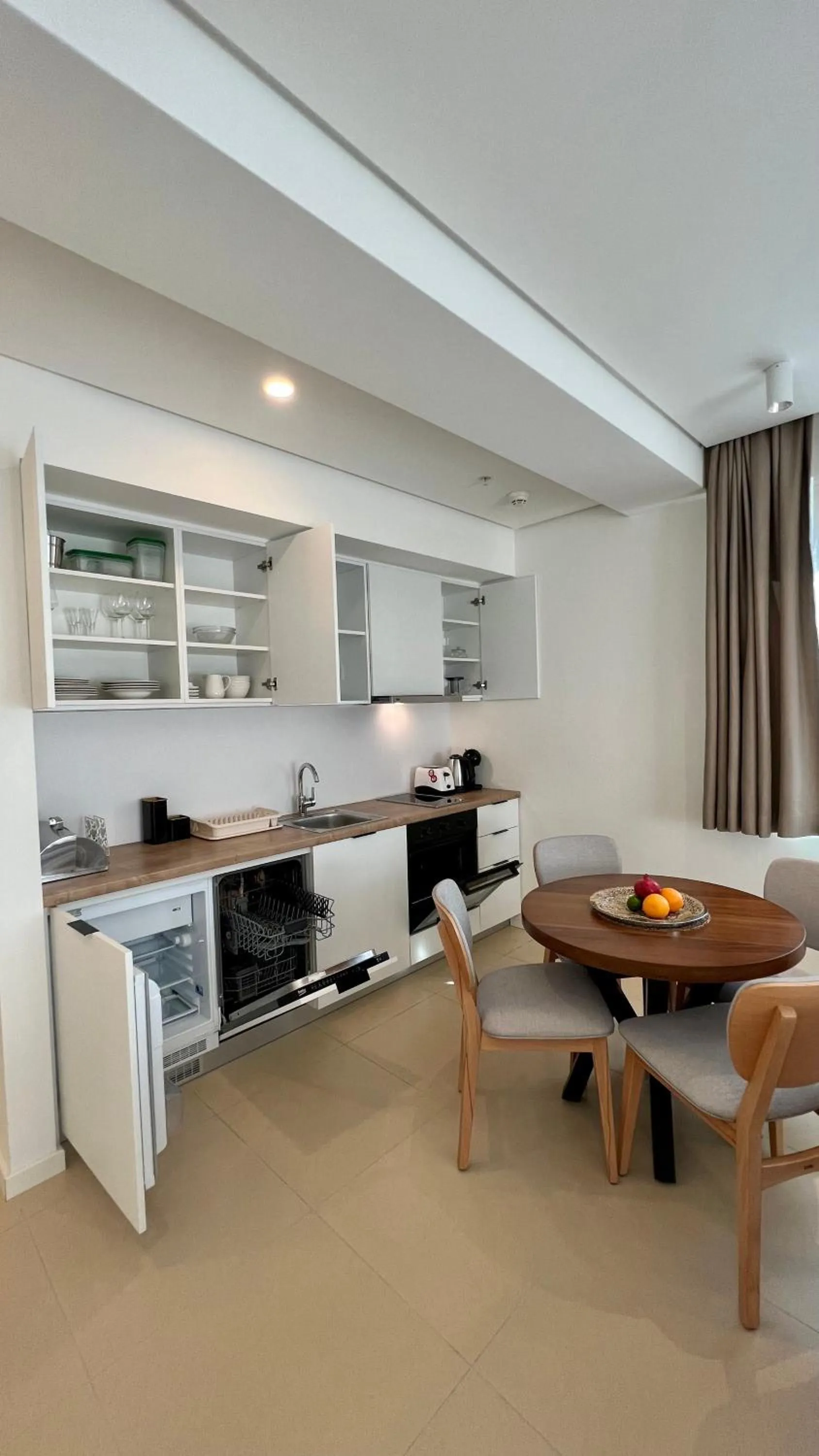 kitchen in Sunraf Luxe Apartments