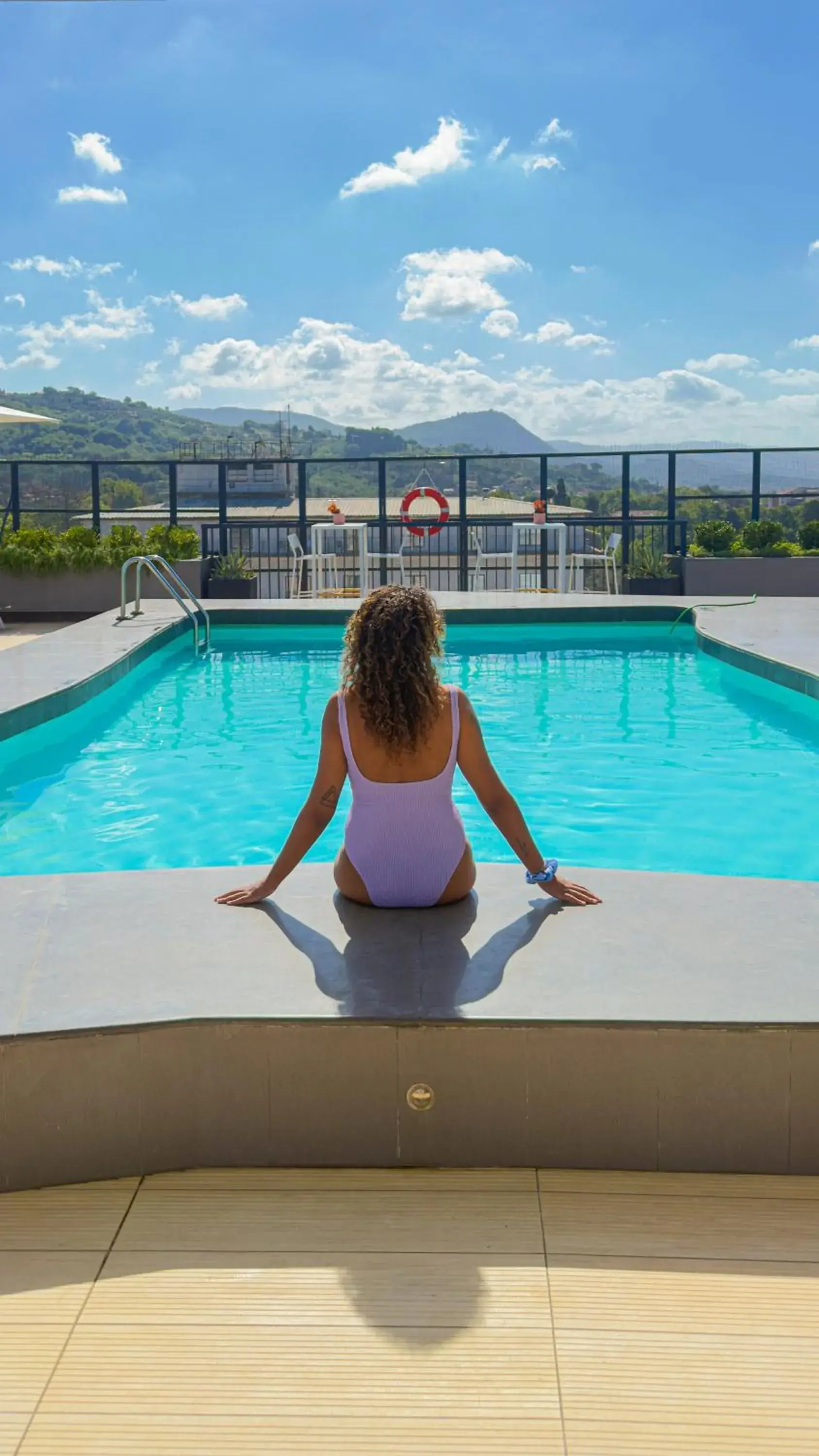 Swimming pool in LHP Hotel Montecatini Palace & SPA Swimming pool in LHP Hotel Montecatini Palace & SPA