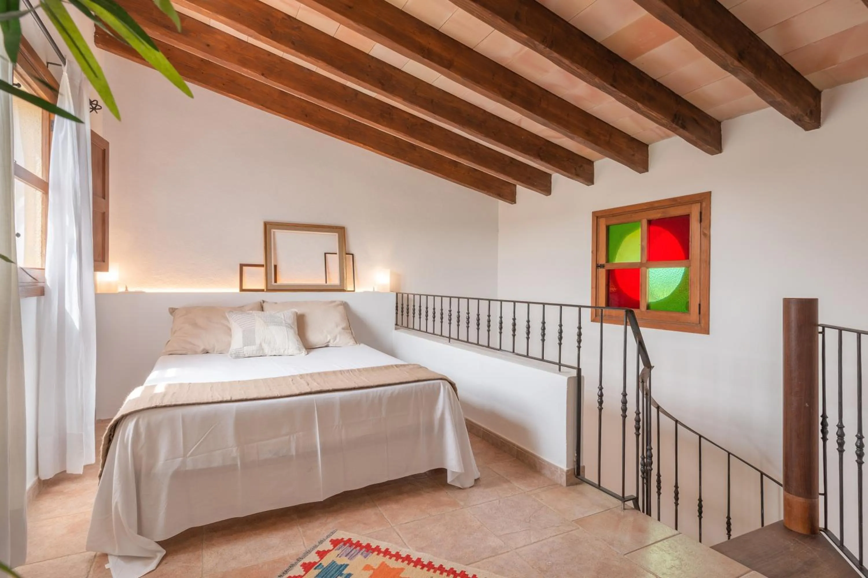 Property building, Bed in Villa Pau