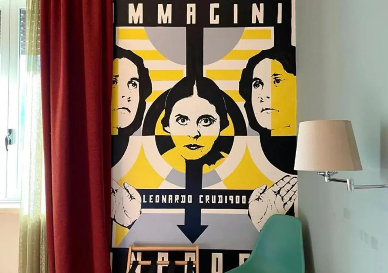 Bedroom in LH Hotel Arca Street Art Bedroom in LH Hotel Arca Street Art