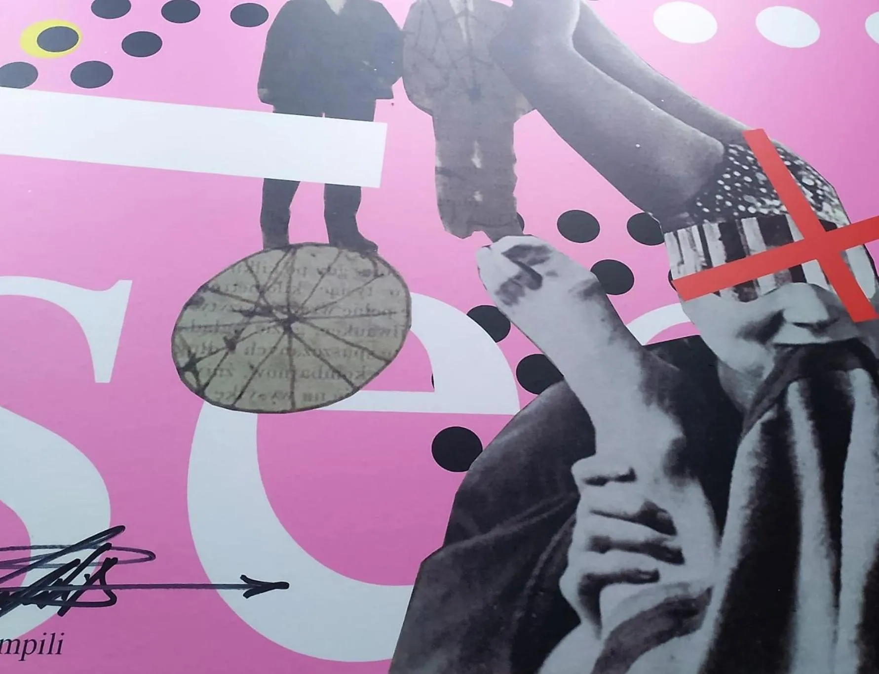 Decorative detail in LH Hotel Arca Street Art