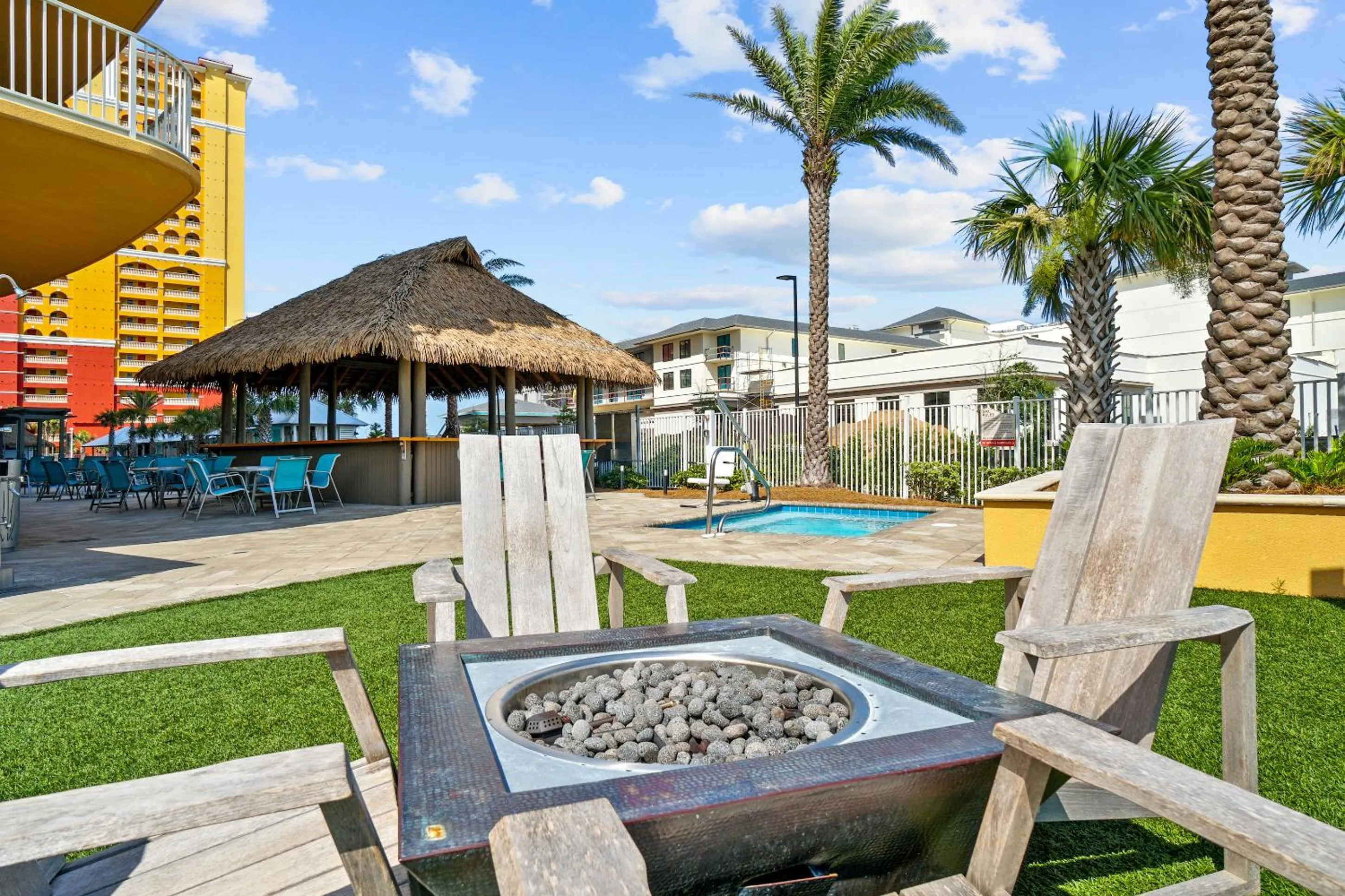 Hot Tub in Calypso Resort Tower 3 by Panhandle Getaways
