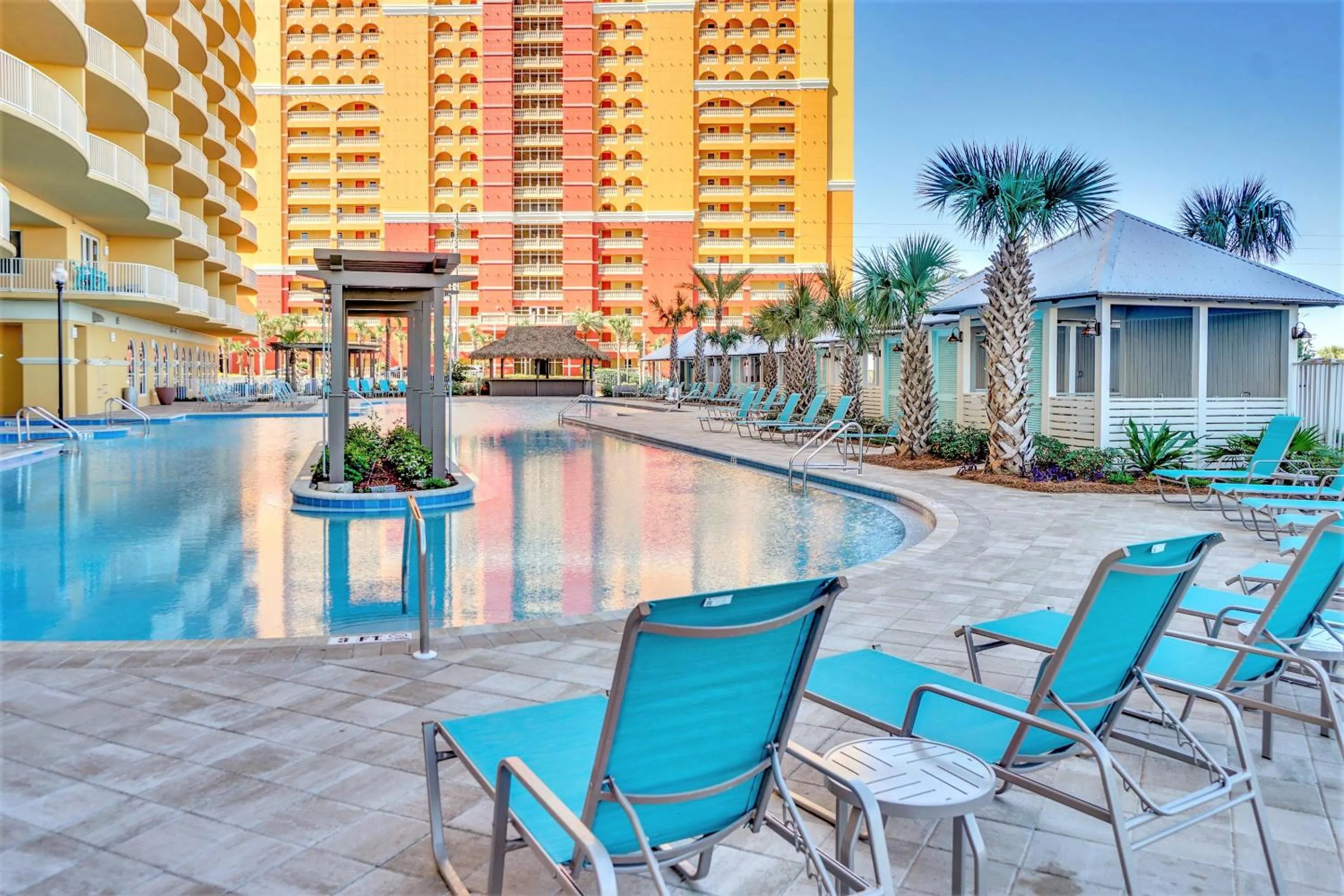 Property building in Calypso Resort Tower 3 by Panhandle Getaways
