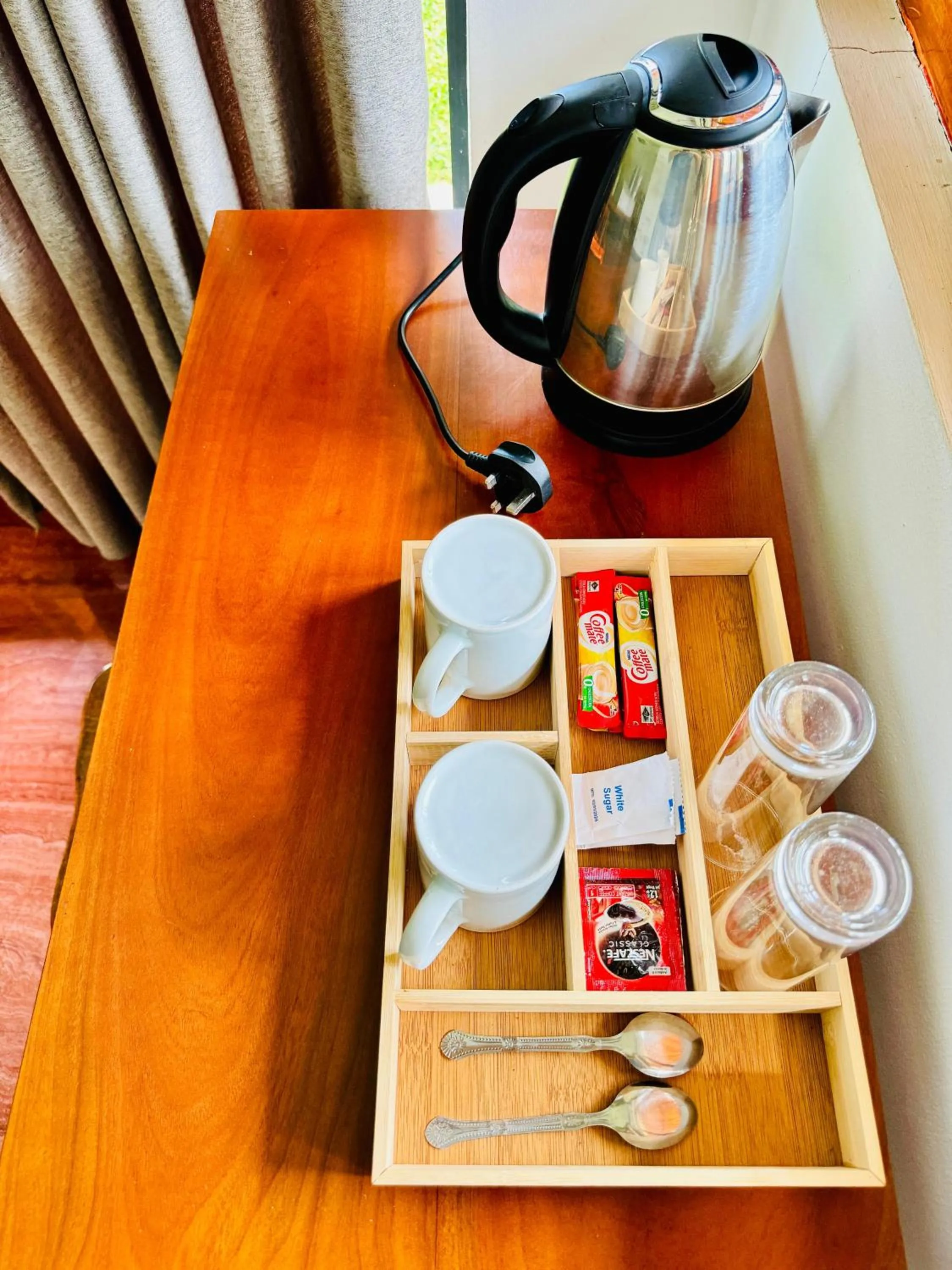 Coffee/tea facilities in Lake View Cottage