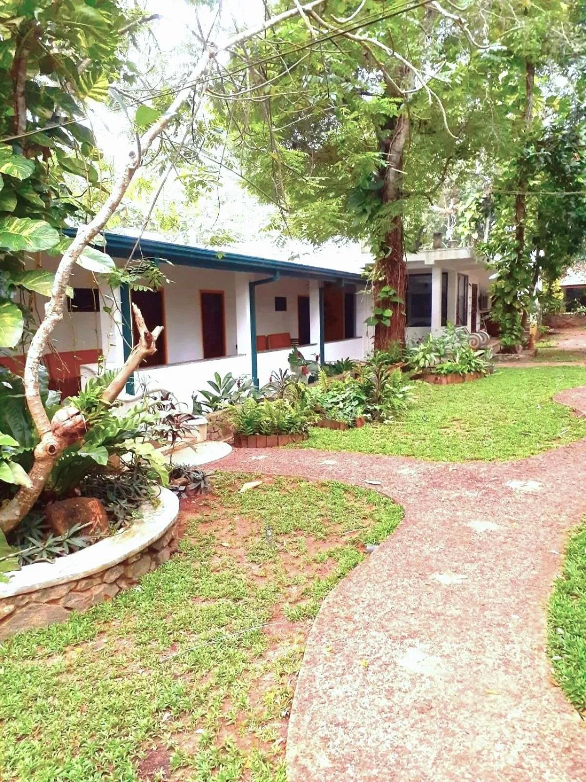 Inner courtyard view in Villa Birdlake