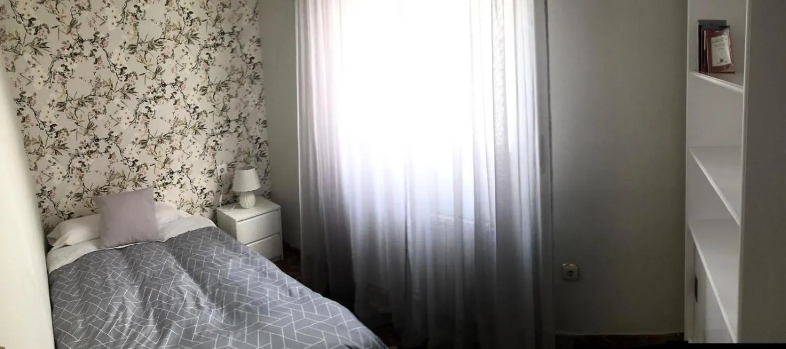 Bedroom, Bed in Alojamiento Mirasierra