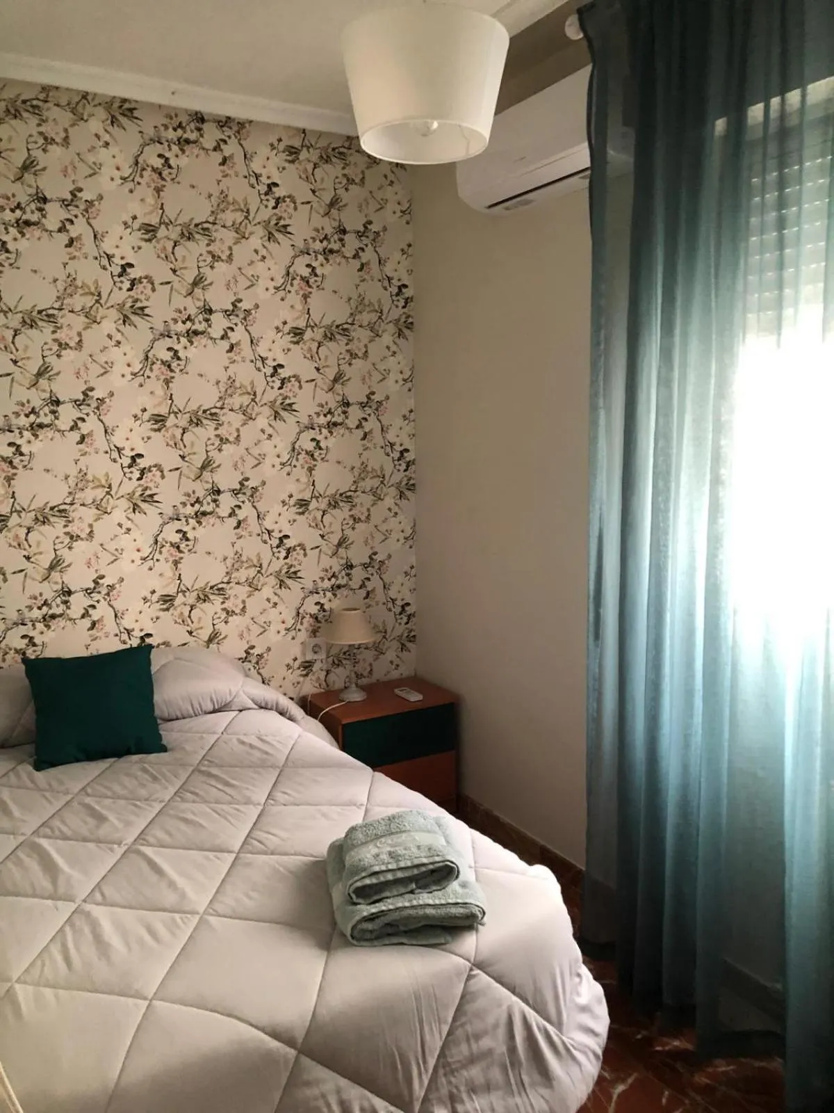 Bedroom, Bed in Alojamiento Mirasierra