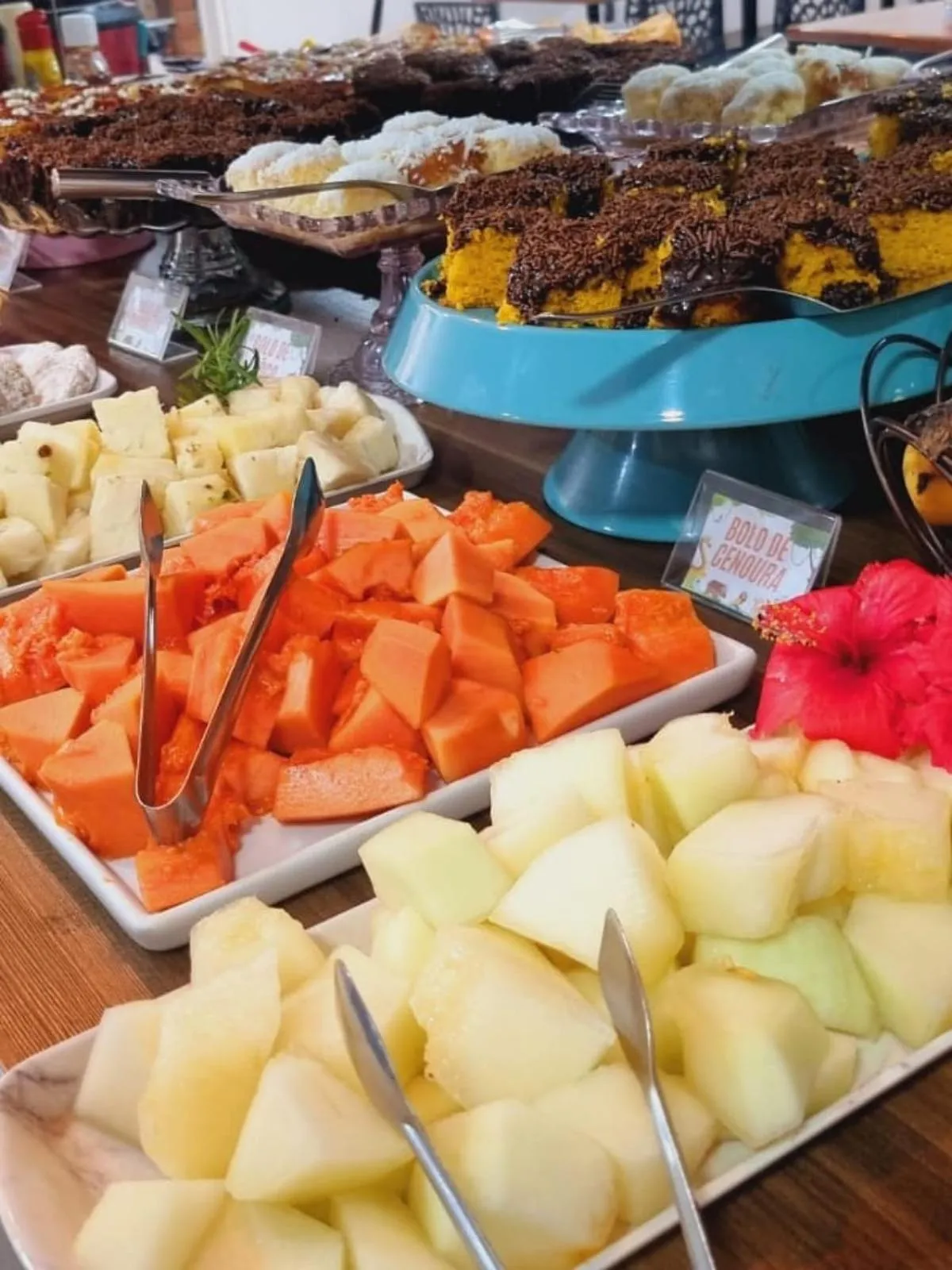 Breakfast in Pousada Safari