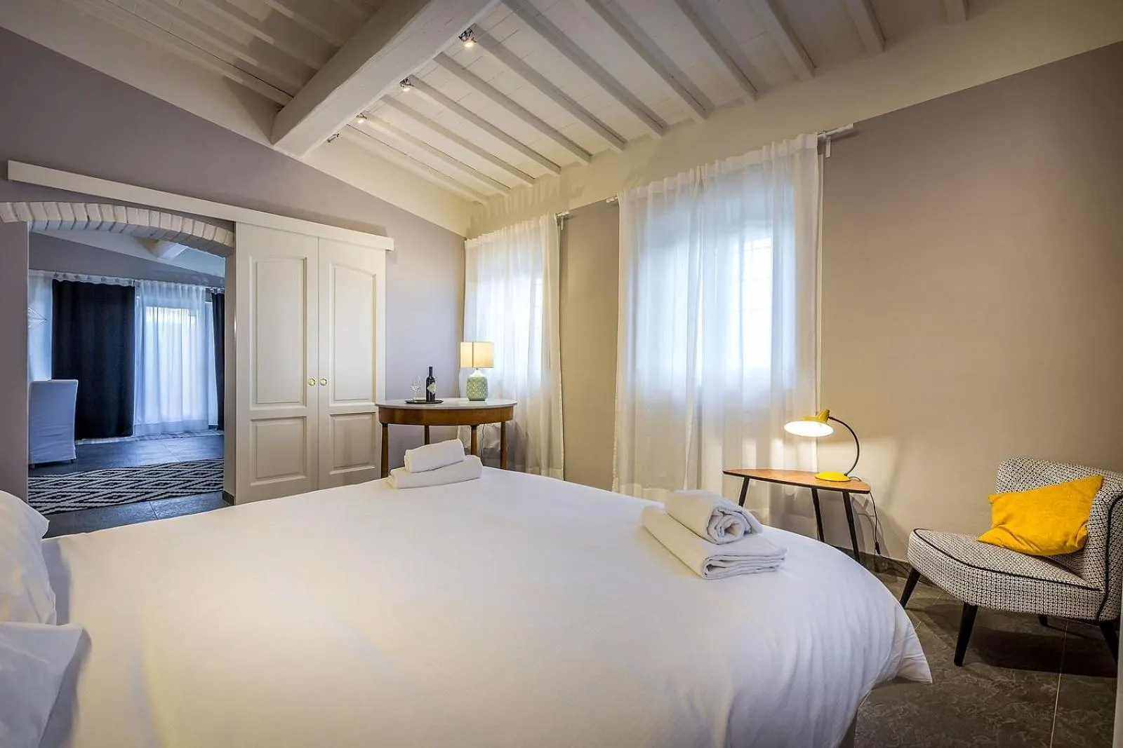 Bedroom, Bed in Le Farnete