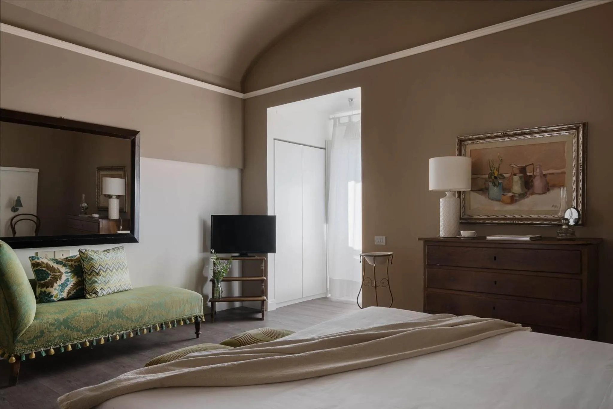 Bedroom, Bed in Le Farnete