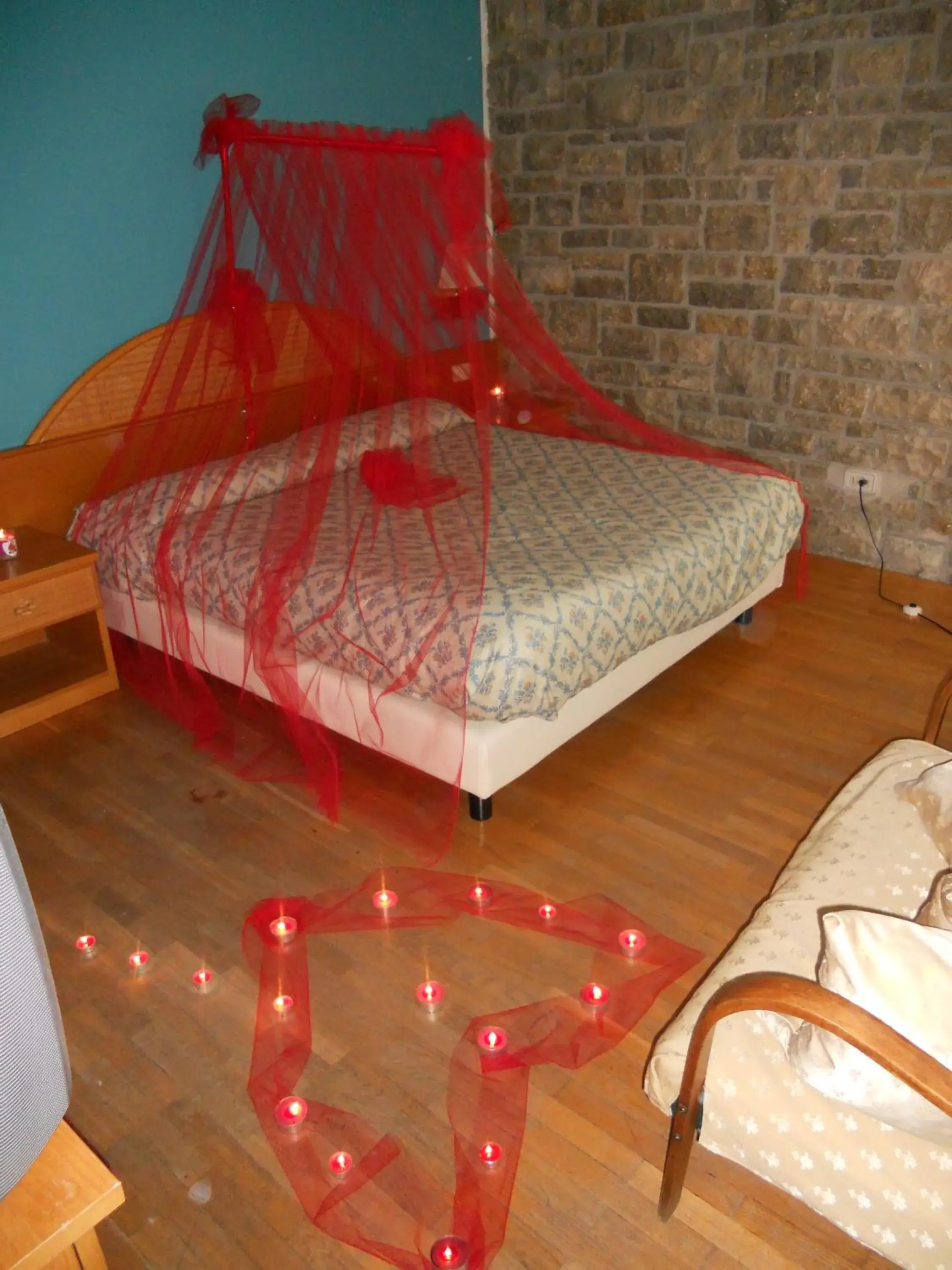 Bed in Hotel Cavalieri Bed in Hotel Cavalieri