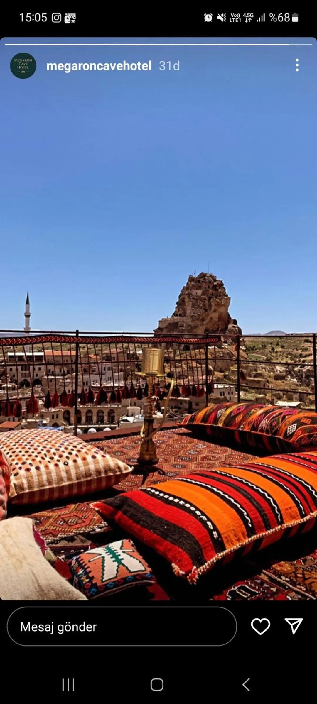 Balcony/Terrace in Megaron Cave Hotel Cappadocia