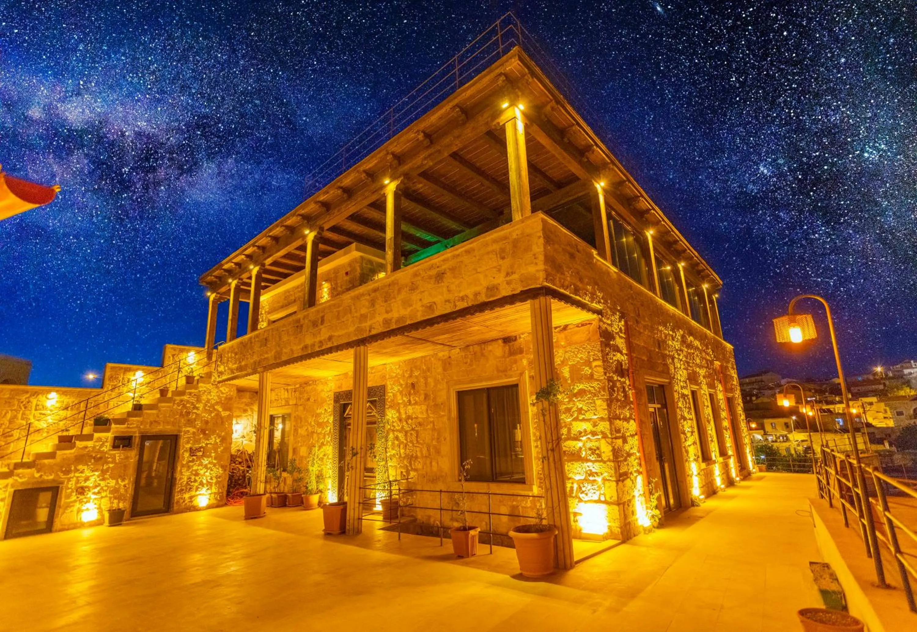 Garden in Megaron Cave Hotel Cappadocia